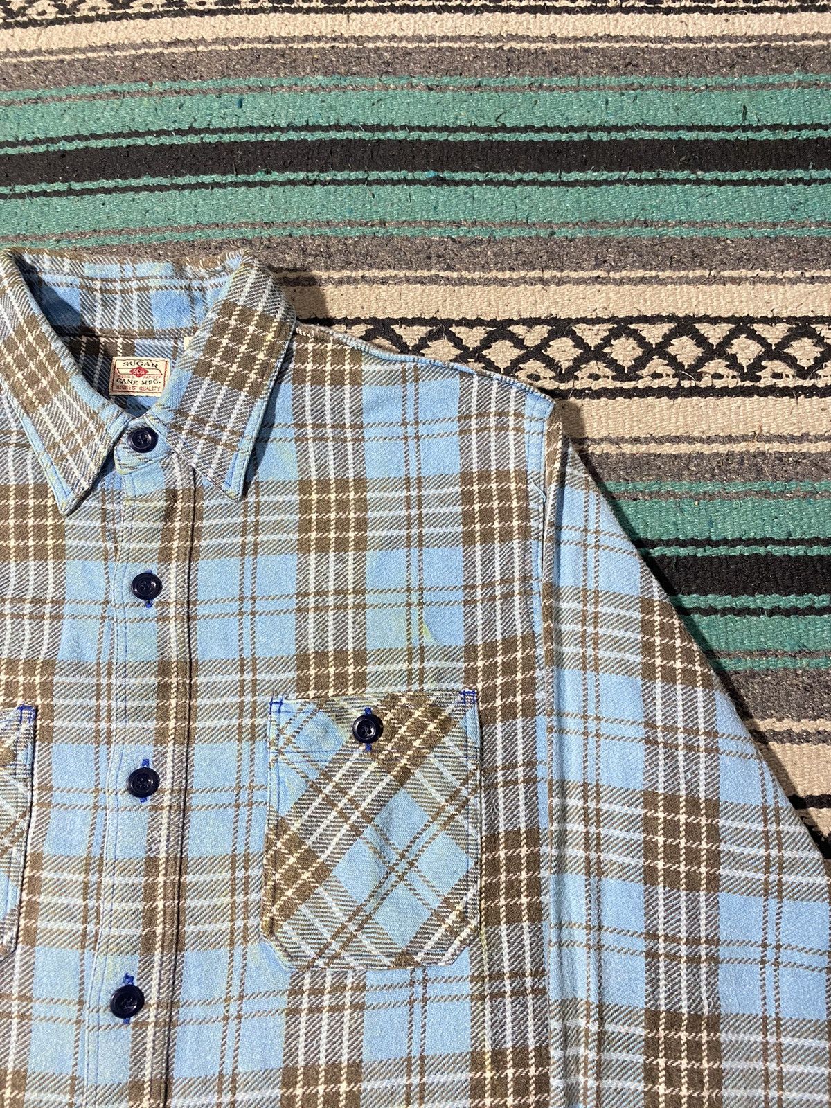 Sugar Cane Sugar Cane Flannel Shirt Size US M / EU 48-50 / 2 - 3 Thumbnail
