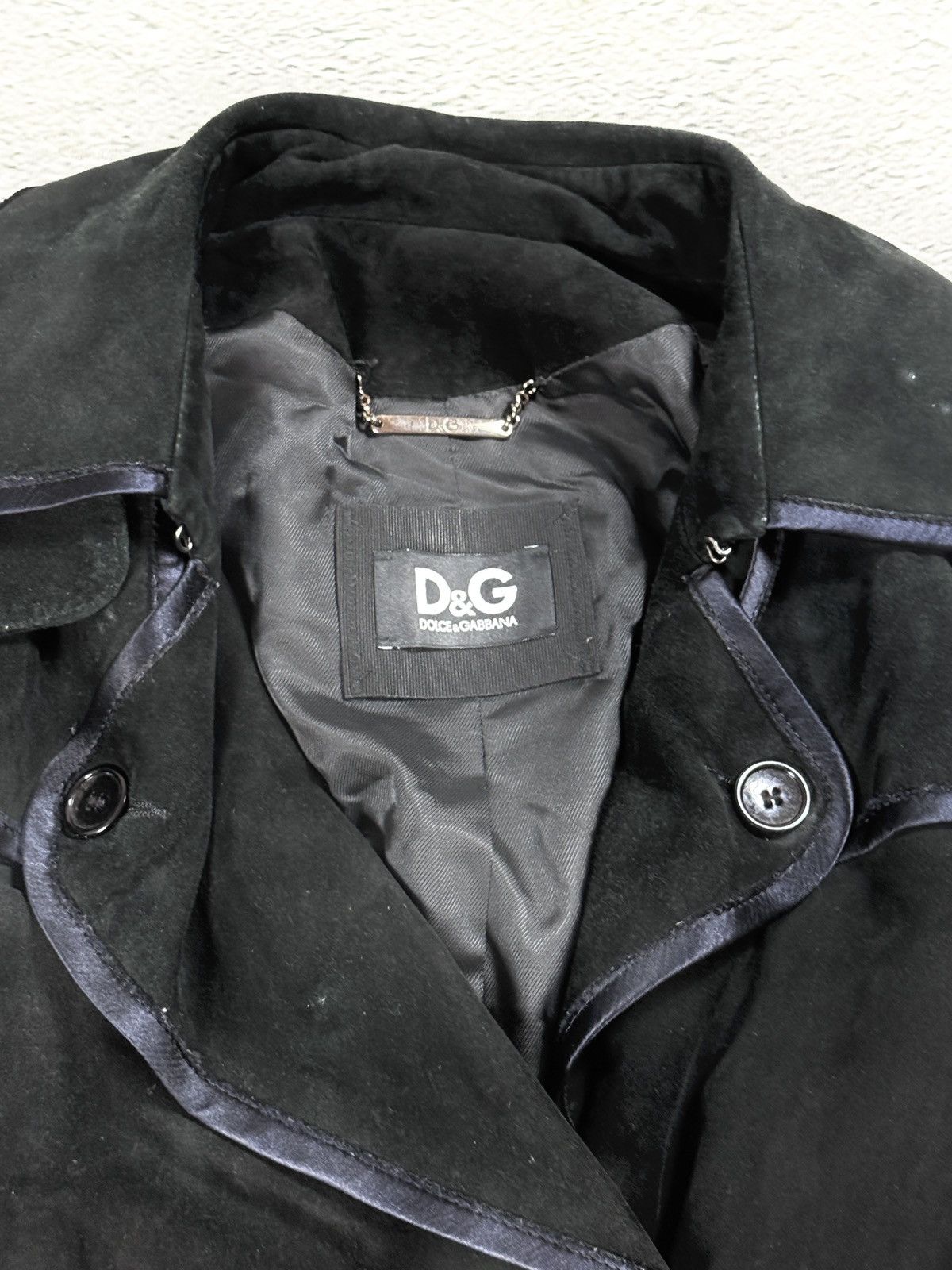Dolce & Gabbana Dolce & Gabbana coat vintage black Size S / US 4 / IT 40 - 4 Thumbnail
