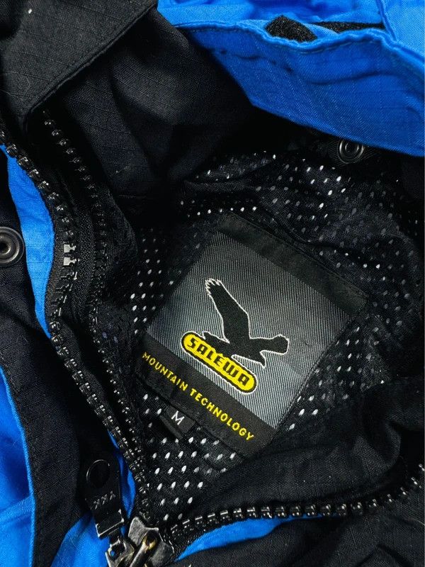 SALEWA Salewa vintage goretex powertex jacket blue black M Size US M / EU 48-50 / 2 - 5 Thumbnail