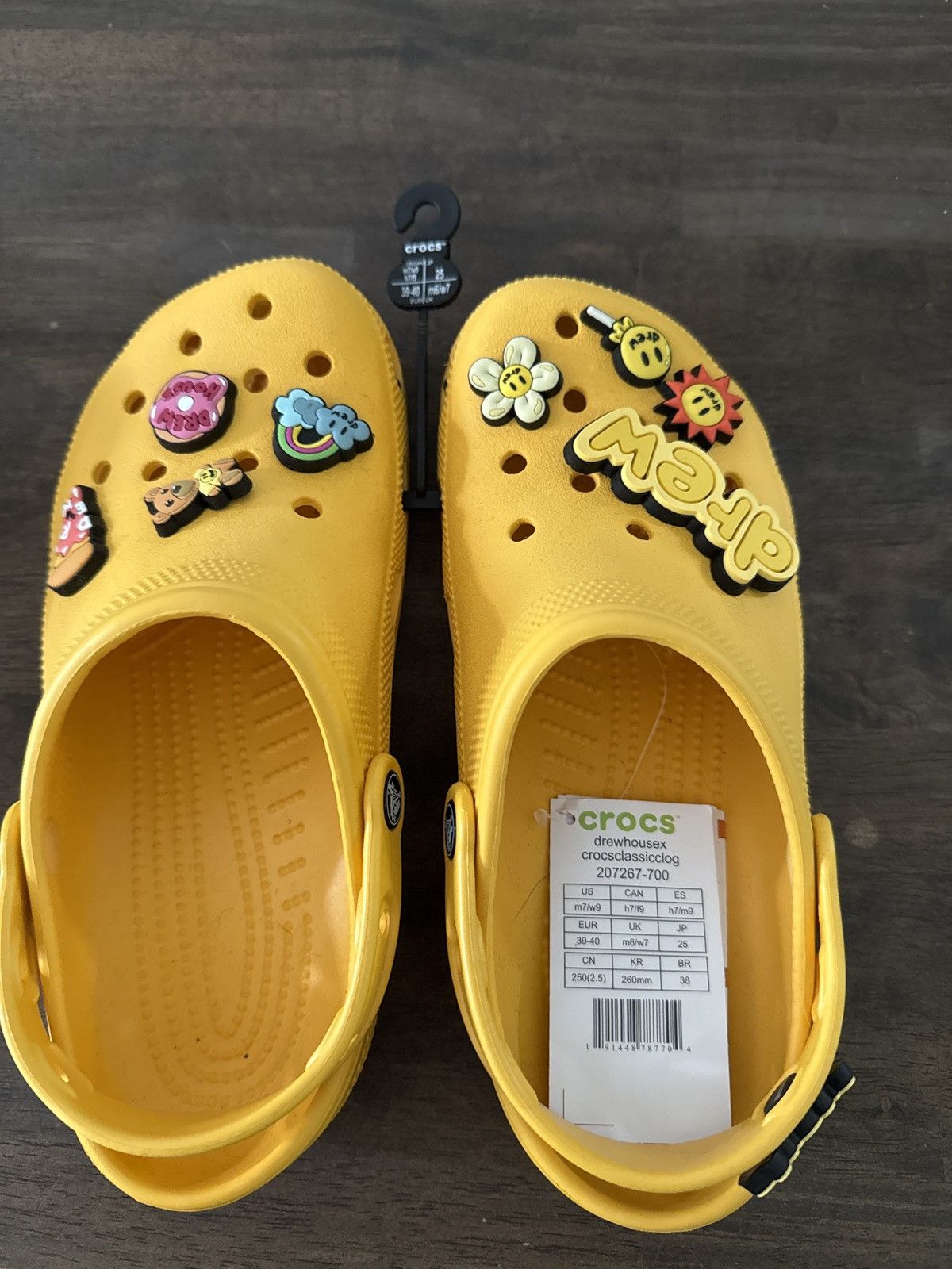 Crocs Crocs x Justin Bieber x Drew House Size: M7W9 Size US 7 / EU 40 - 3 Thumbnail