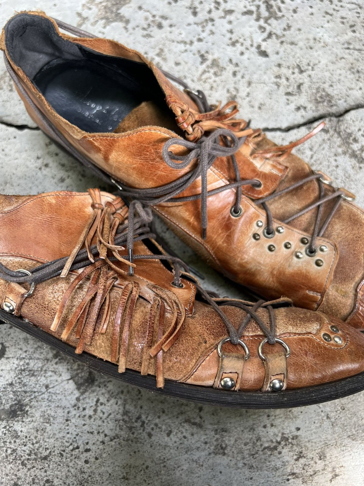 Other Avant Garde* Whoop'ee Japan Leather Boots Size US 10.5 / EU 43-44 - 9 Thumbnail