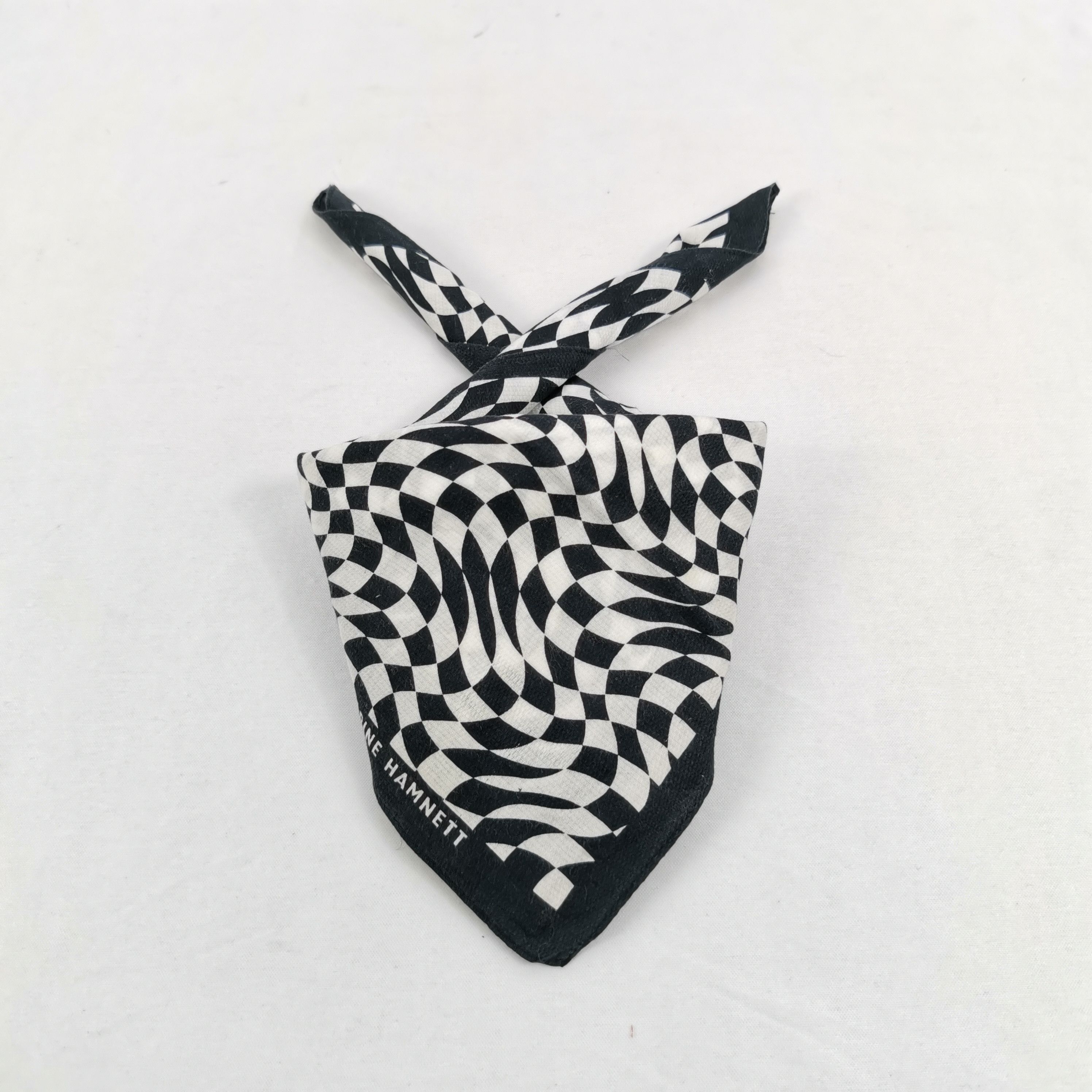 Katharine Hamnett London Vintage Kathrine Hamnett Handkerchief Neckerchief Bandana Size ONE SIZE - 1 Thumbnail