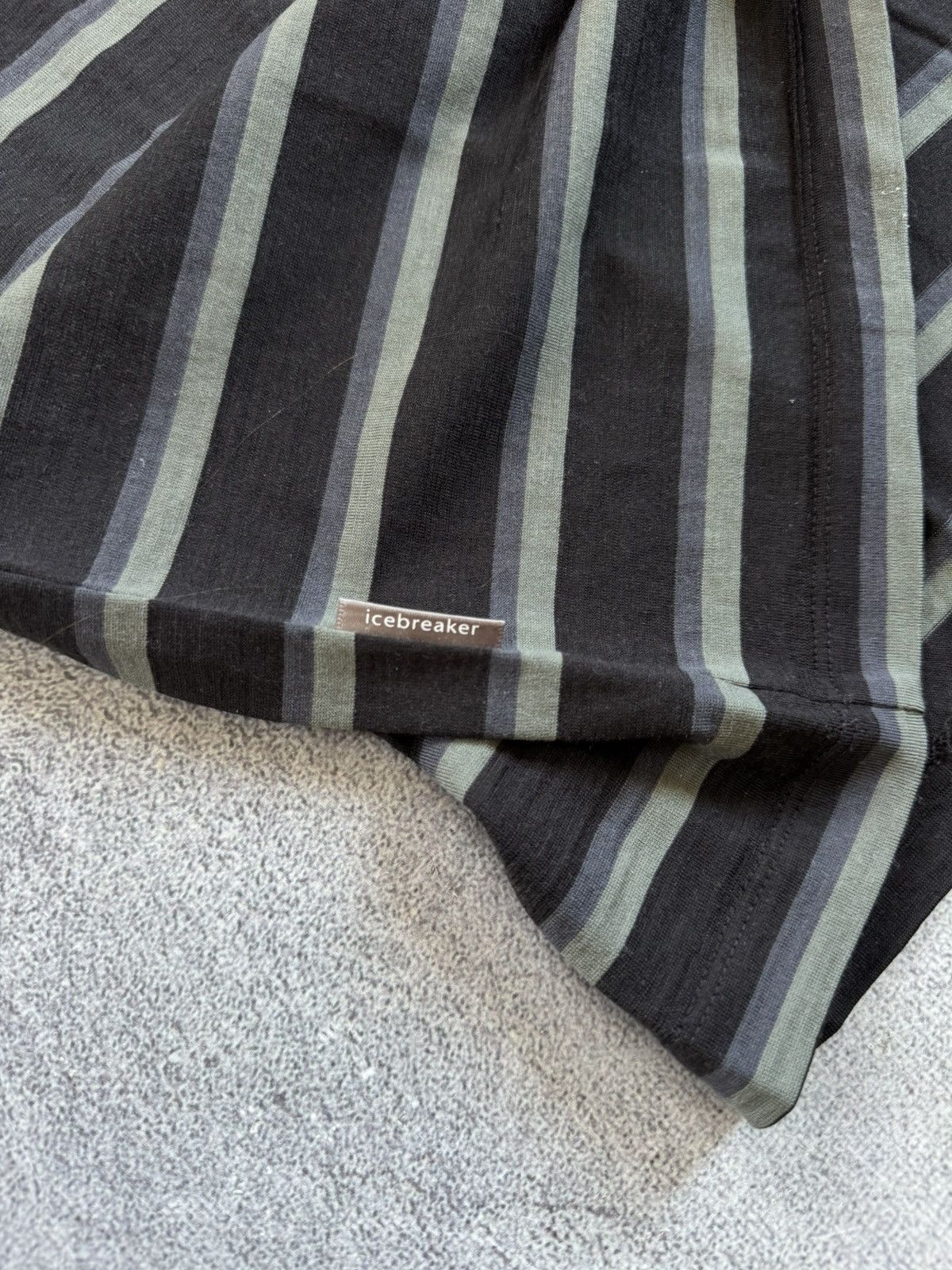 Icebreaker Icebreaker Superfinelite 200 Merino Wool Polo Shirt Striped Size US L / EU 52-54 / 3 - 5 Thumbnail