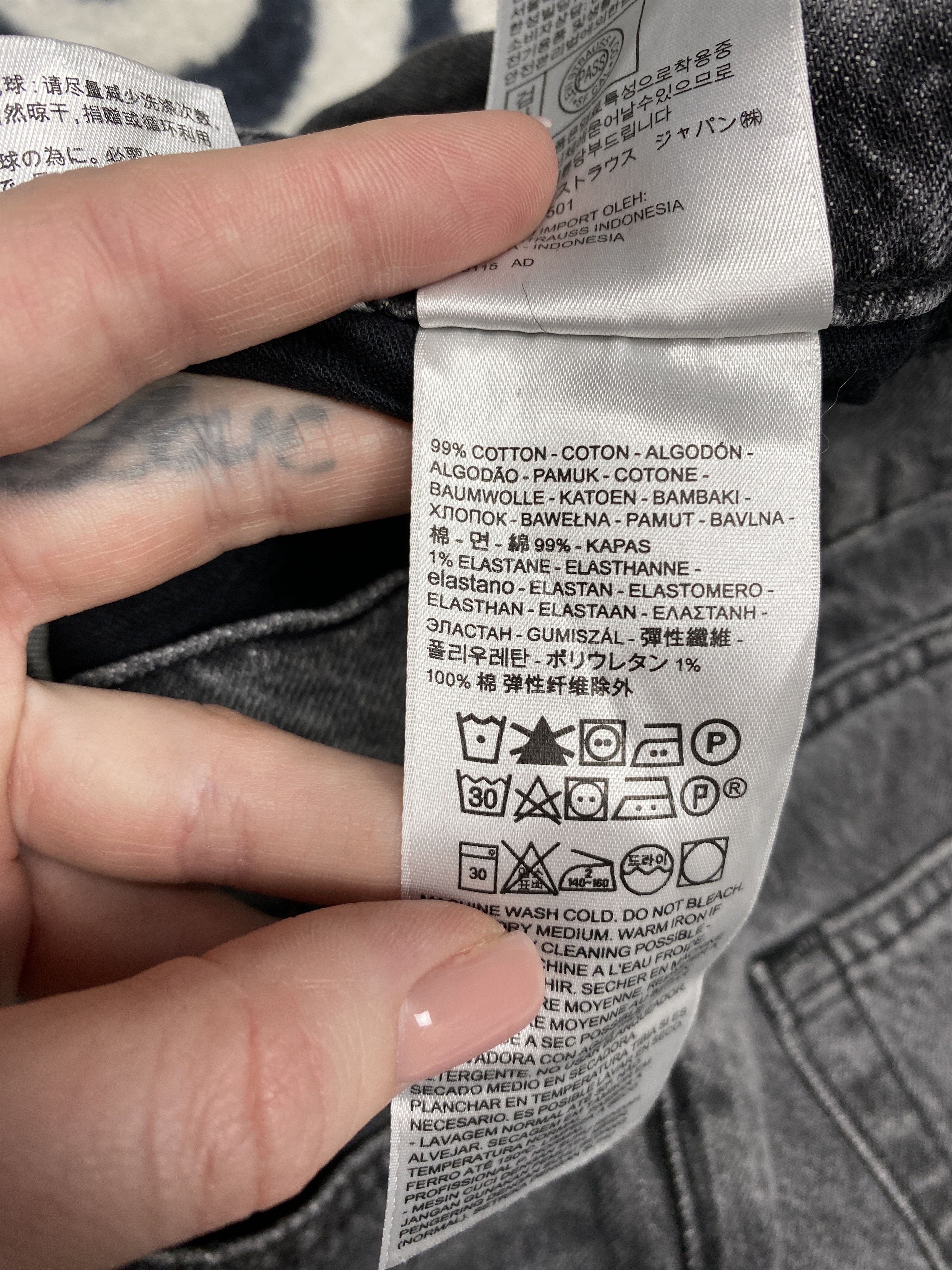 Levi's Levi's 502 Vintage Mens Premium Denim Pants Jeans Size US 33 - 9 Thumbnail