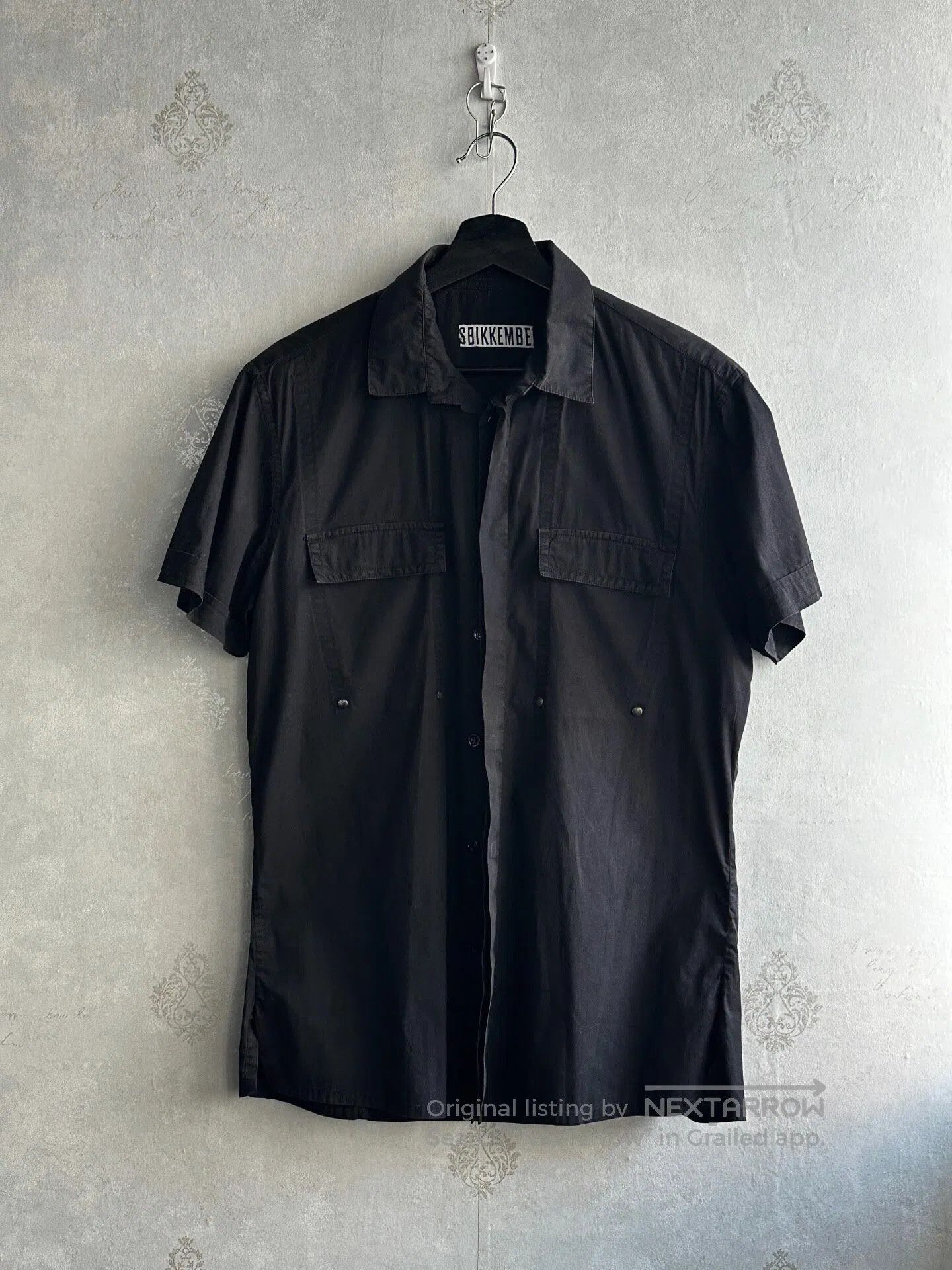 Dirk Bikkembergs Dirk bikkembergs 0ss Nail pocket short-sleeved shirt| Size US M / EU 48-50 / 2 - 2 Thumbnail
