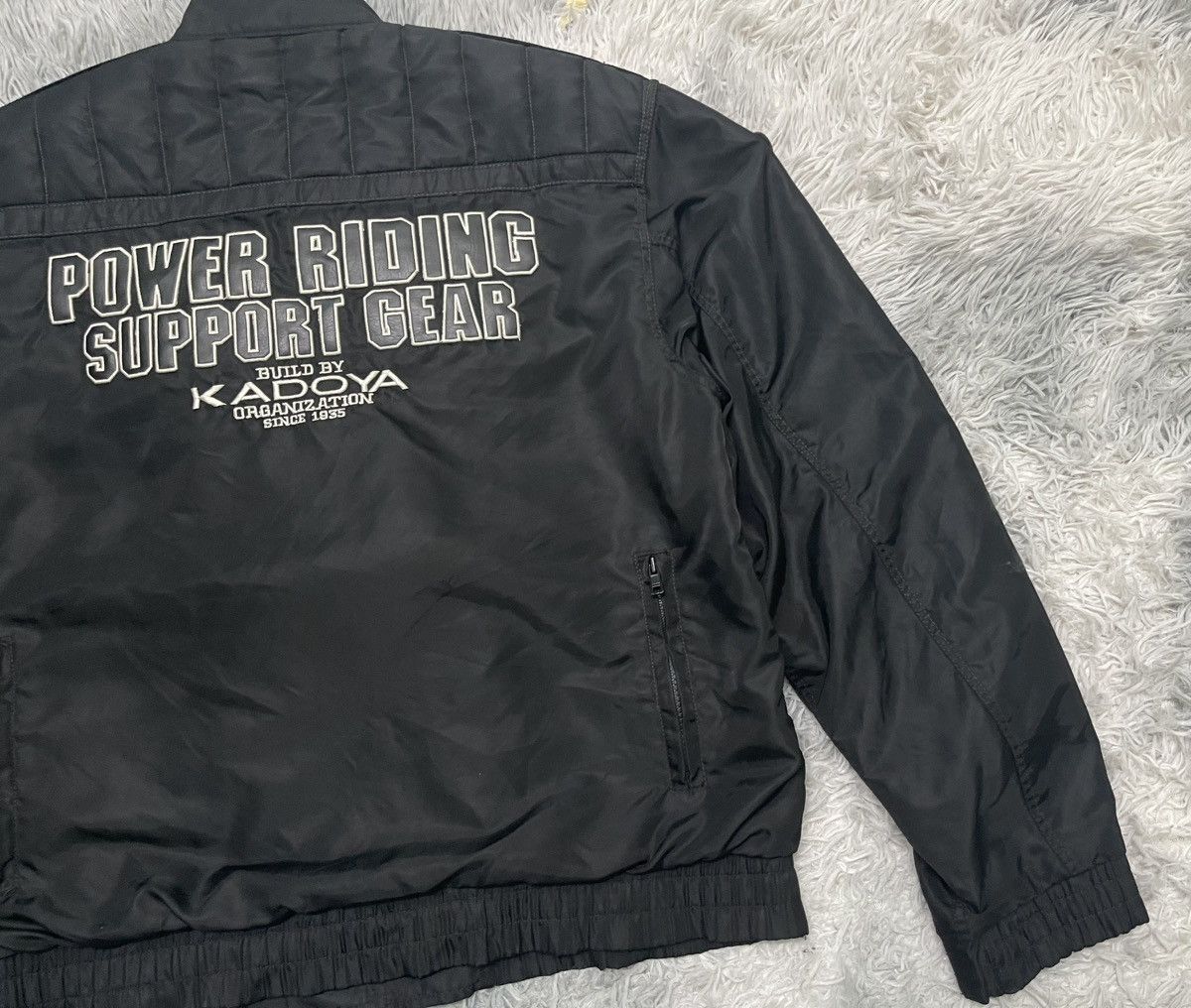 Kadoya 2000s K’S LEATHER BY KADOYA BIKER JACKET RARE Size US L / EU 52-54 / 3 - 17 Thumbnail