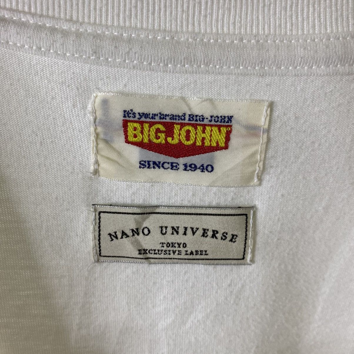 Big John Big John Denim x Nano Universe Collaboration T Shirt Size US M / EU 48-50 / 2 - 3 Thumbnail
