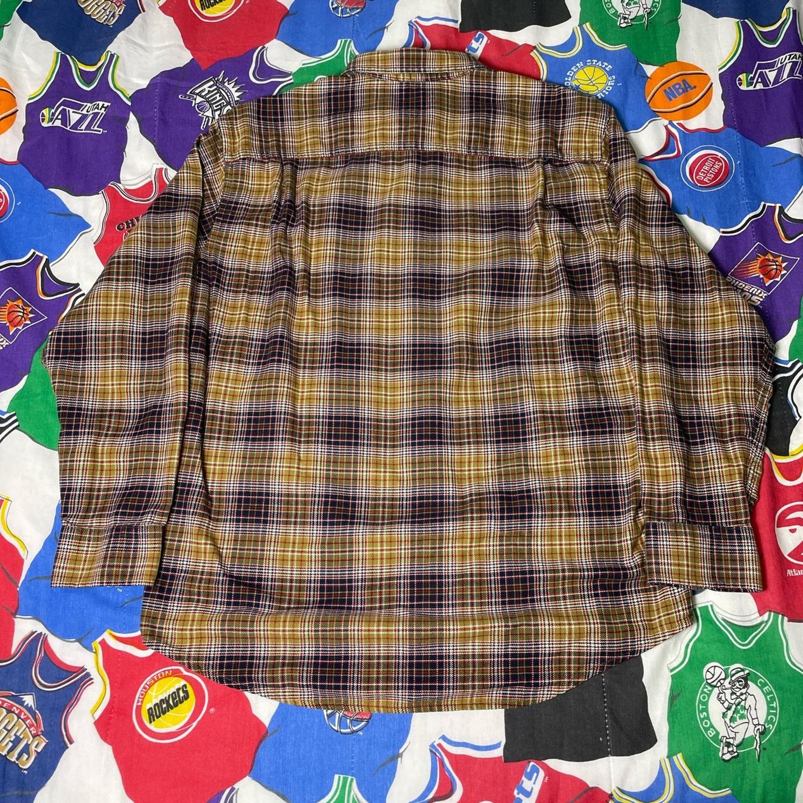 Pendleton Vintage Pendleton Shirt Large Green Blue Button Long Sleeve Size US L / EU 52-54 / 3 - 2 Thumbnail