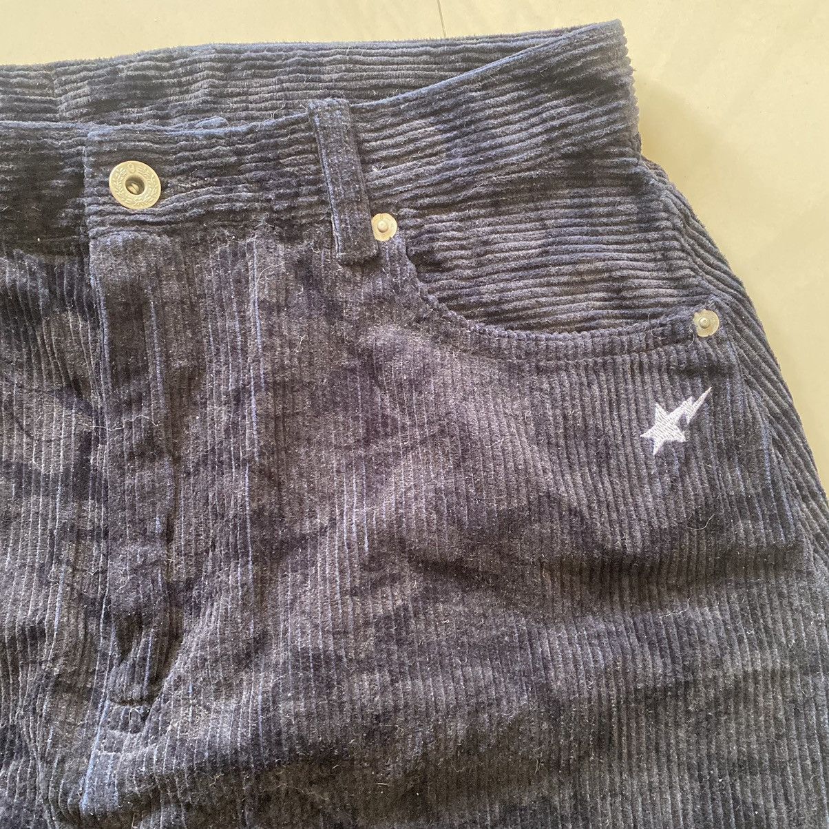 Bape Solid Camo Corduroy Skirt Size 26" / US 2 / IT 38 - 5 Thumbnail