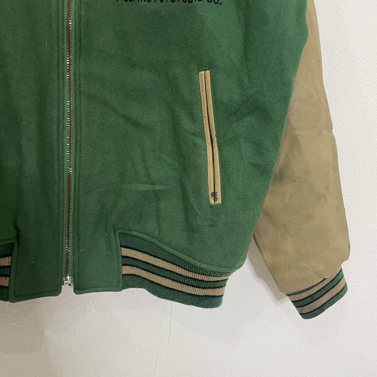 Japanese Brand Vintage Mps Company Big Logo Varsity Jacket Size US XL / EU 56 / 4 - 8 Thumbnail
