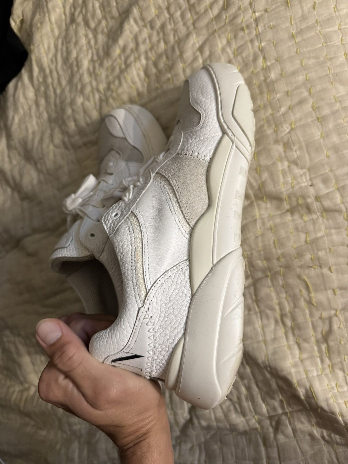Valentino Valentino Garavani White VLTN sneaker Size US 11.5 / EU 44-45 - 5 Thumbnail