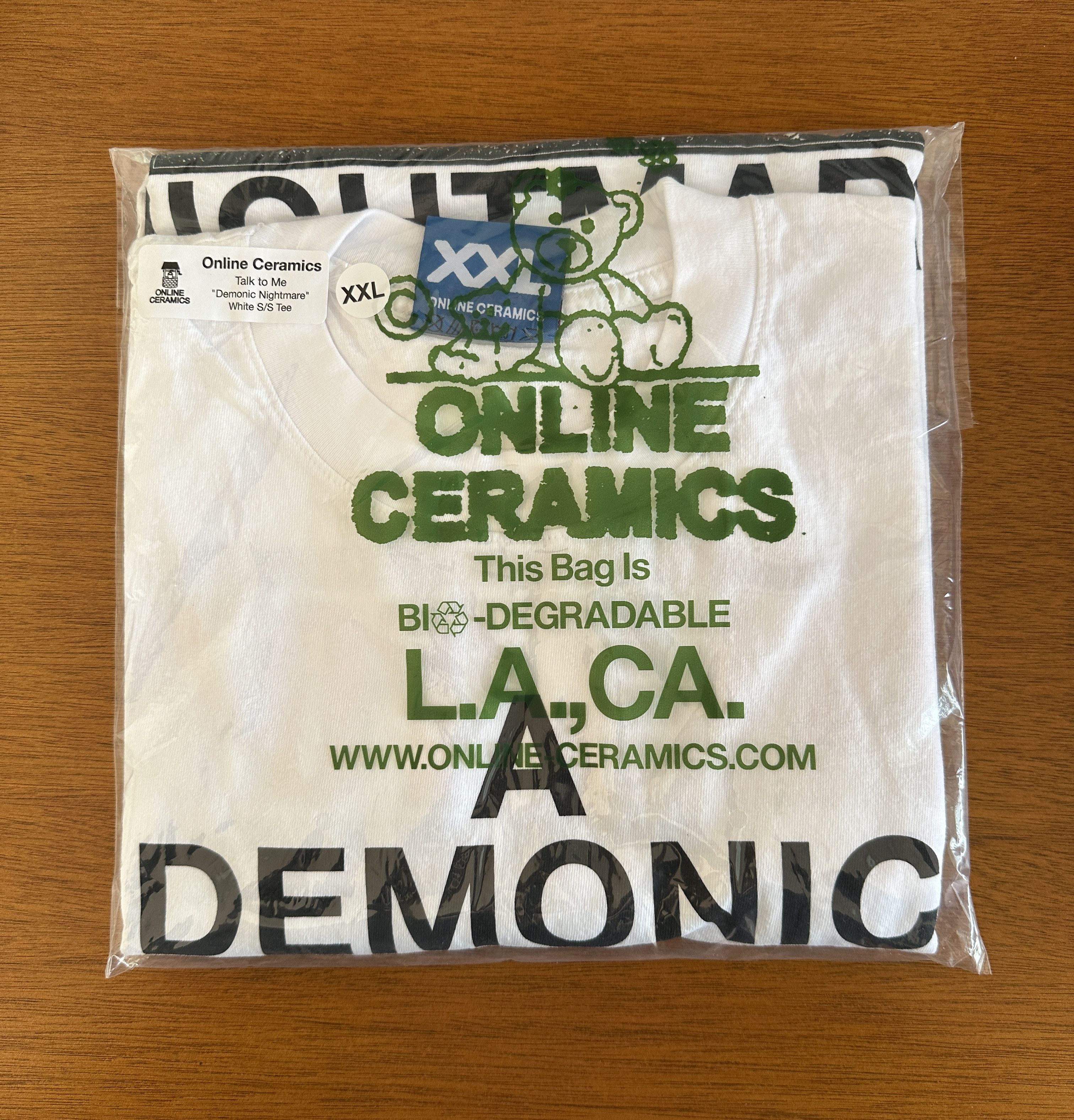Online Ceramics Talk to Me "Demonic Nightmare" Tee Size US XXL / EU 58 / 5 - 3 Thumbnail