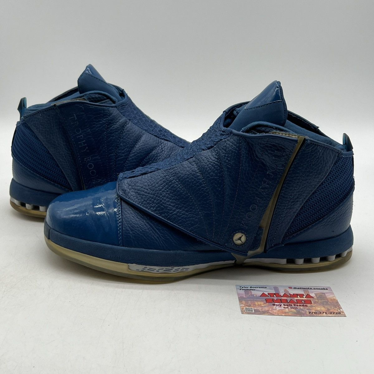 Jordan Brand Trophy room x air Jordan 16 French blue Size US 12 / EU 45 - 1 Thumbnail