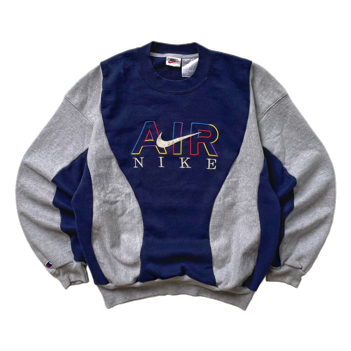 Nike × Vintage 90s Vintage Nike Sweatshirt [OUT OF STOCK] Size US L / EU 52-54 / 3 - 1 Thumbnail