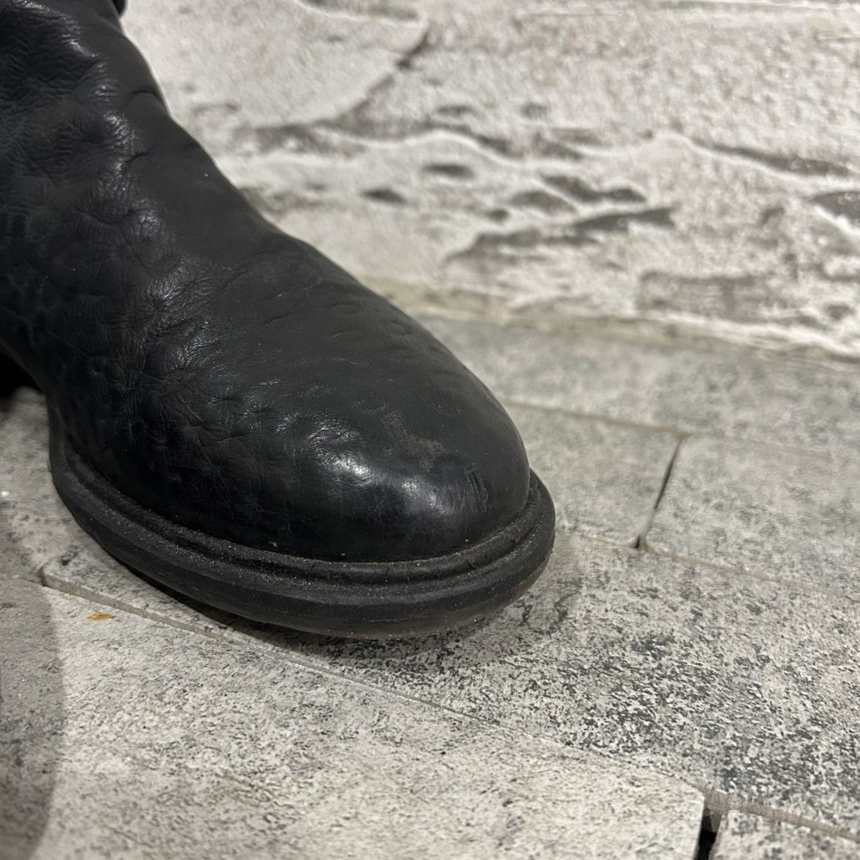 A.S.98 A.S. 98 Avant Garde Distressed Ankle Boots Guidi Style Size US 7 / IT 37 - 6 Thumbnail