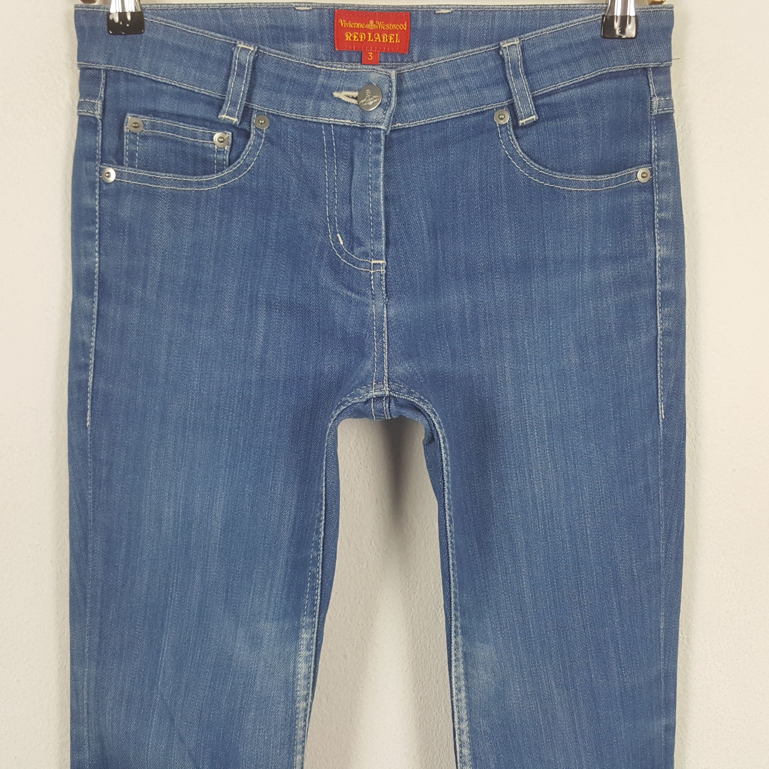 Vivienne Westwood Vintage Vivienne Westwood Red Label Denim Jeans C297N5 Size 29" - 2 Thumbnail