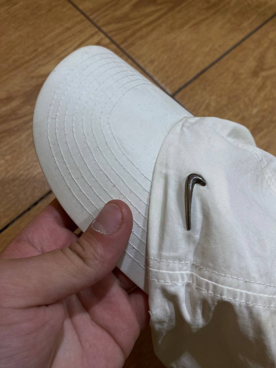 Nike Vintage 90s Nike cap streetwear y2k style small swoosh Size ONE SIZE - 8 Thumbnail