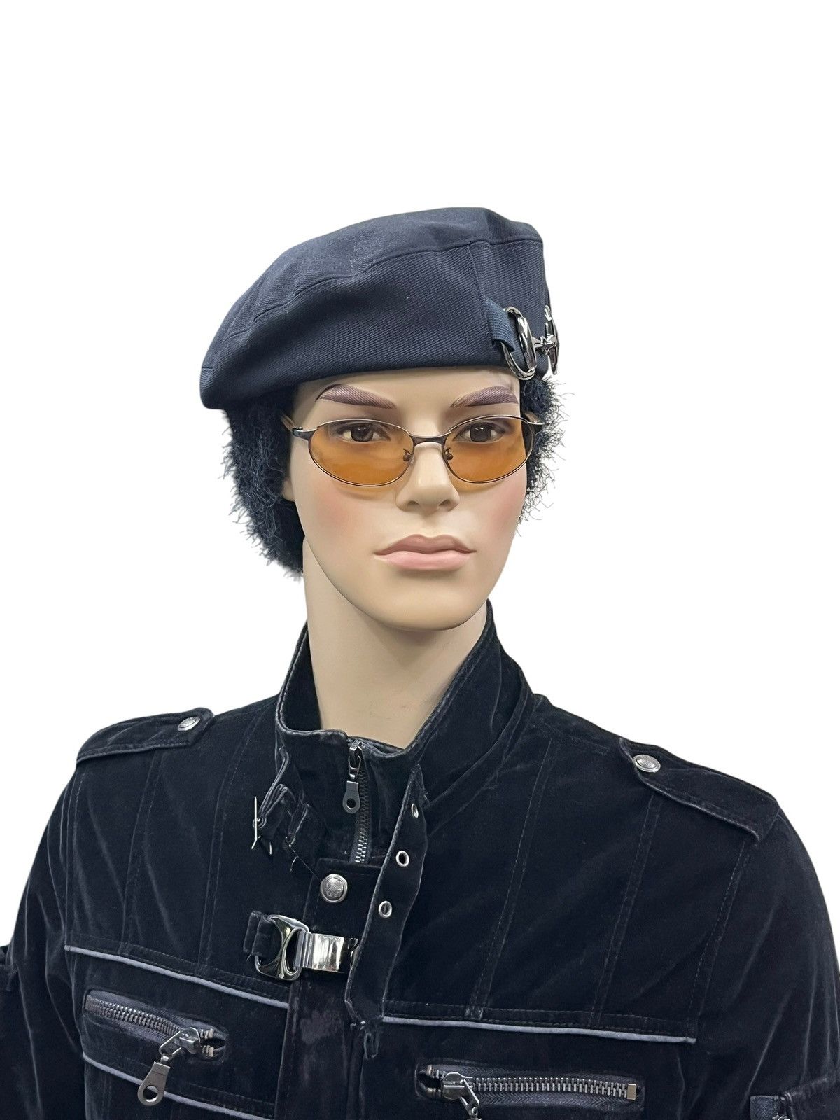 CA4LA Vintage CA4LA Horsebit Buckle Beret Grunge Casual Japan Hat Size ONE SIZE - 3 Thumbnail