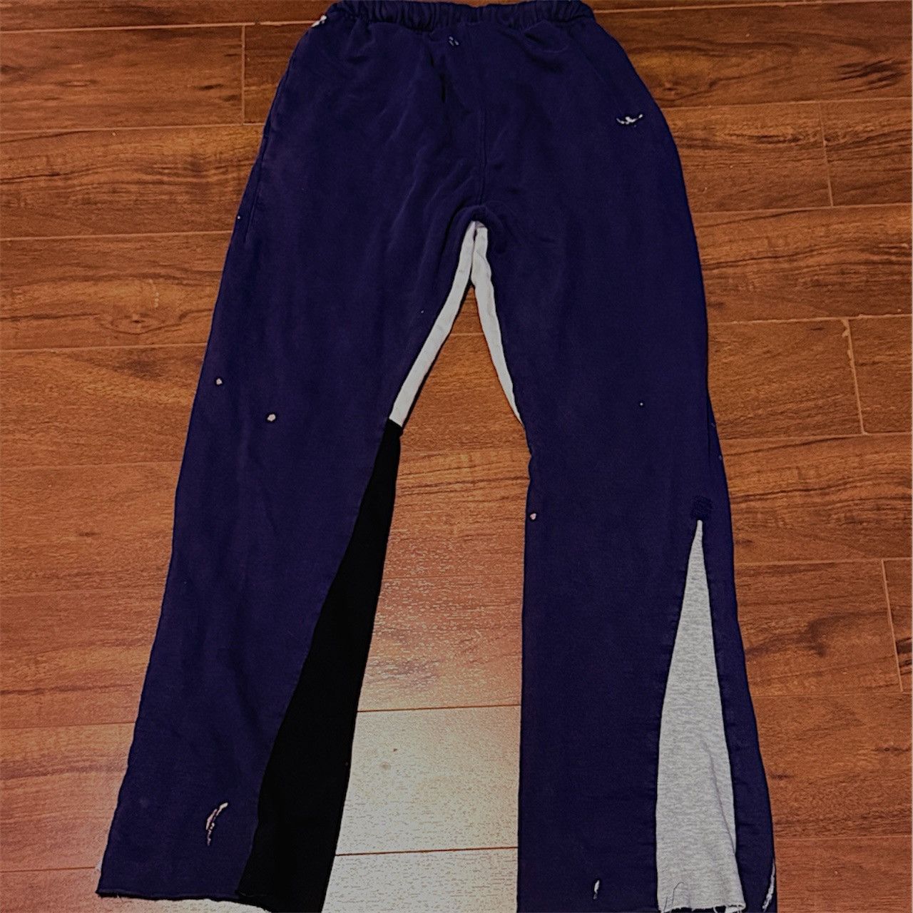 MNML MNML Flared Sweatpants (Navy) Size US 28 / EU 44 - 2 Thumbnail
