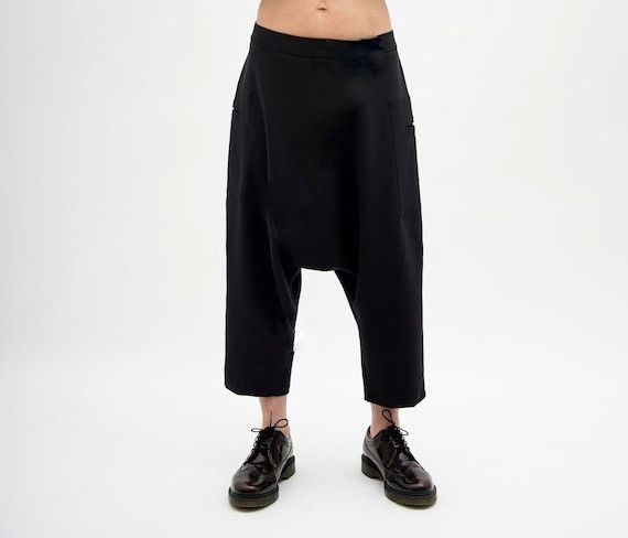 Issey Miyake 💥Issey Miyake Zucca Harem Pant Size US 32 / EU 48 - 1 Thumbnail