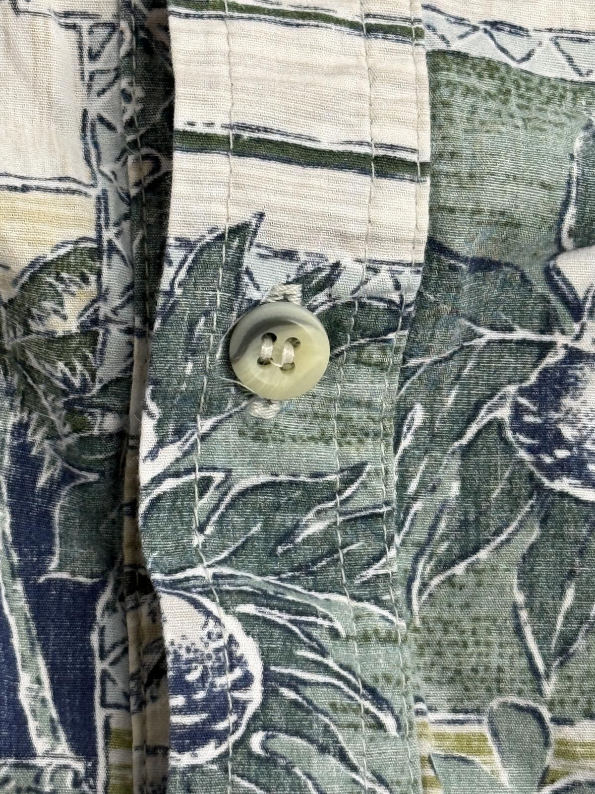 Other Go Barefoot Mens Hawaiian Panel Shirt - Made in Hawaii Shirt Size US XXL / EU 58 / 5 - 5 Thumbnail