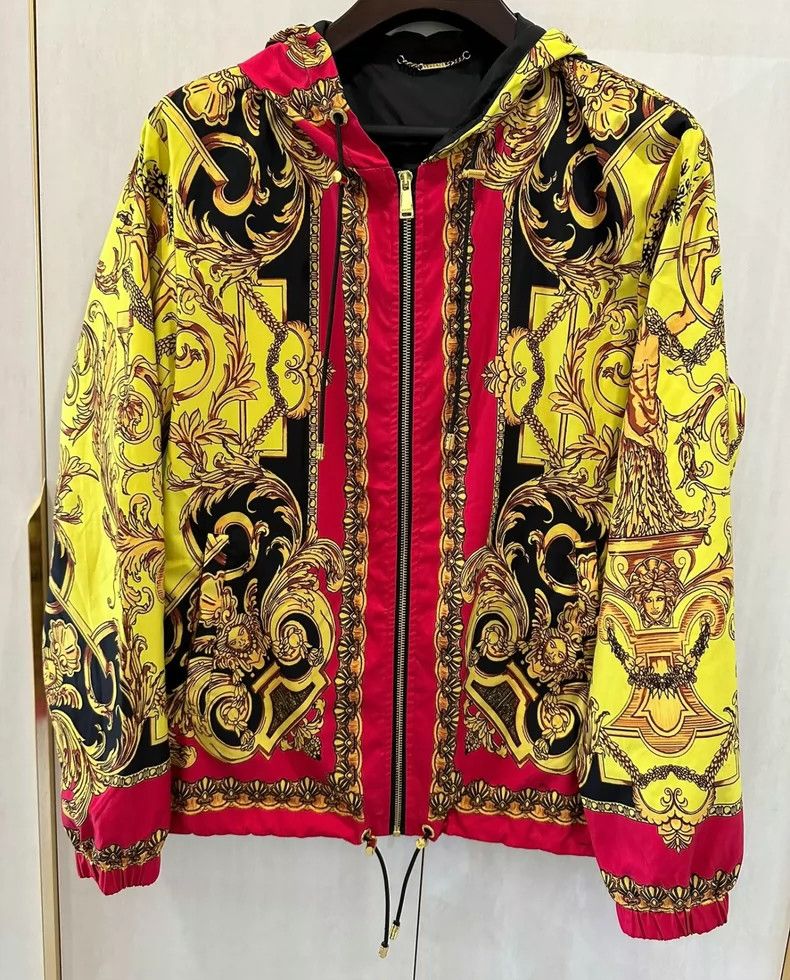 Versace Versace Baroque hoodie coat Size US M / EU 48-50 / 2 - 1 Thumbnail