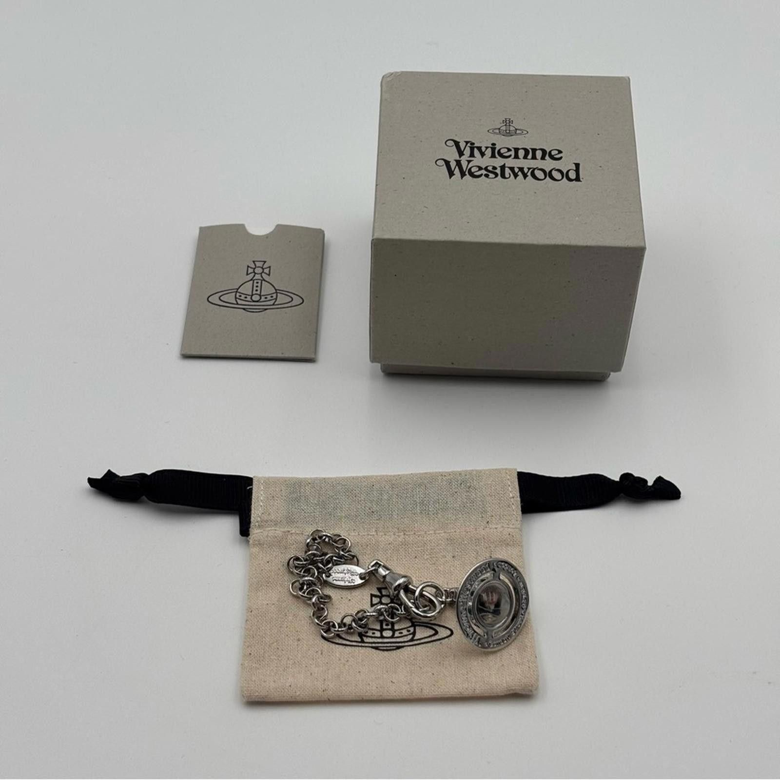 Vivienne Westwood Vivienne Westwood Petite Orb Bracelet – Silver Tone Size ONE SIZE - 6 Thumbnail