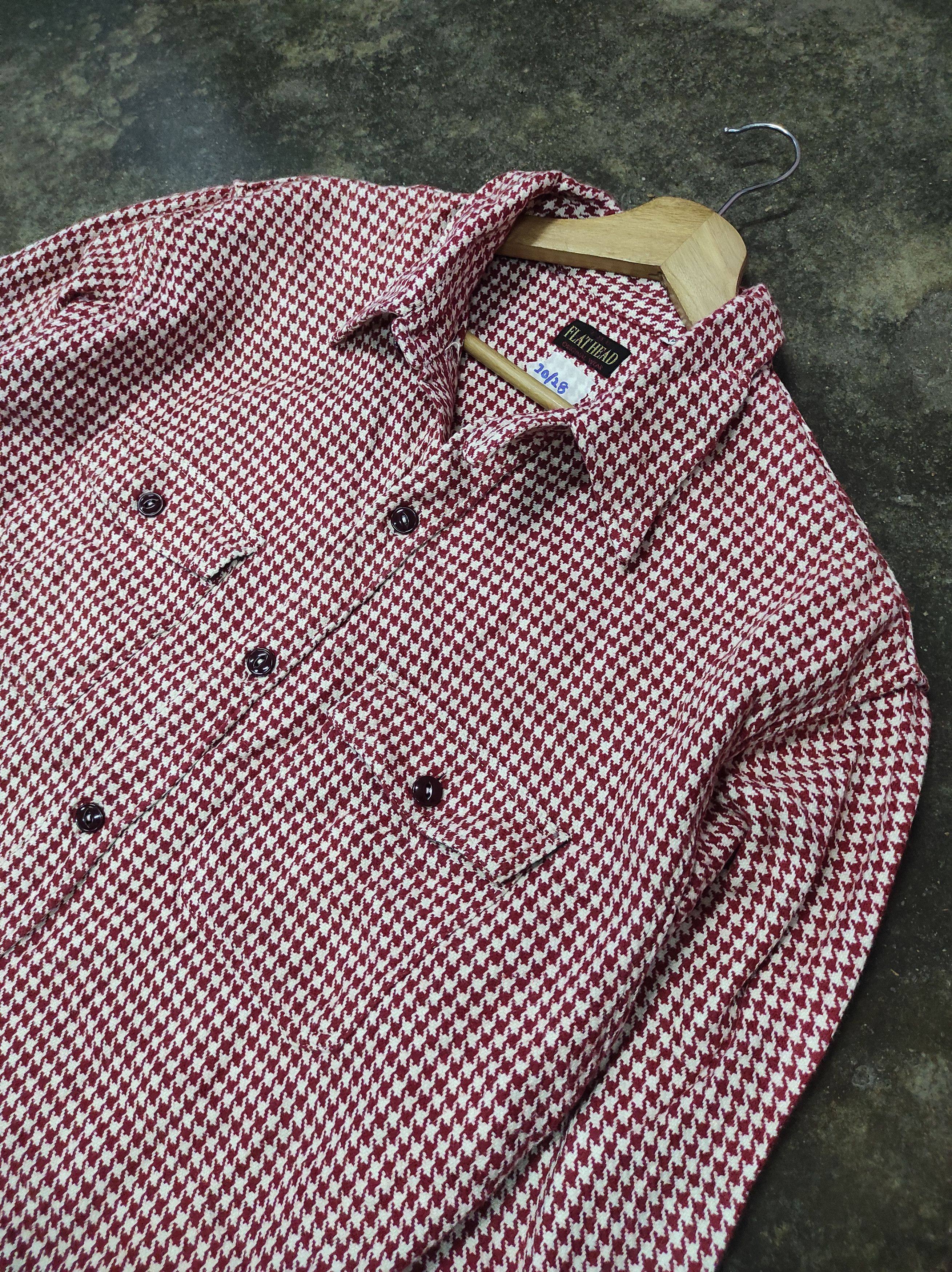 The Flat Head VINTAGE THE FLAT HEAD FLANNEL SHIRT BUTTON UP Size US S / EU 44-46 / 1 - 2 Thumbnail