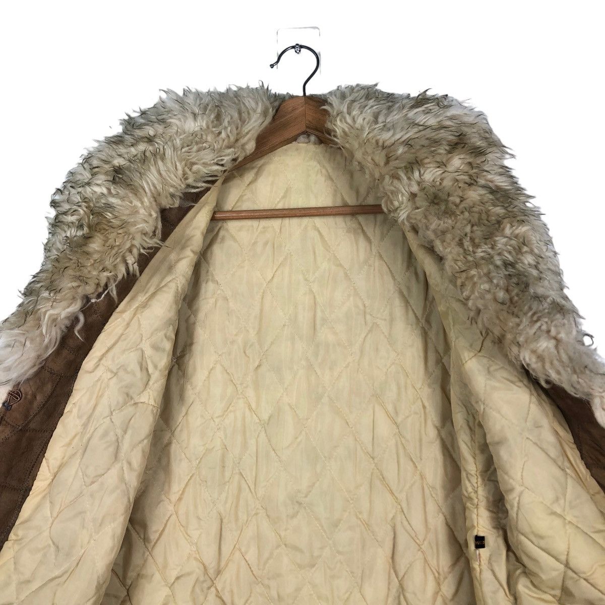 Japanese Brand 🔥Vintage Mink Fur Blanket Shearling Leather Jacket Kapital Size US M / EU 48-50 / 2 - 14 Thumbnail