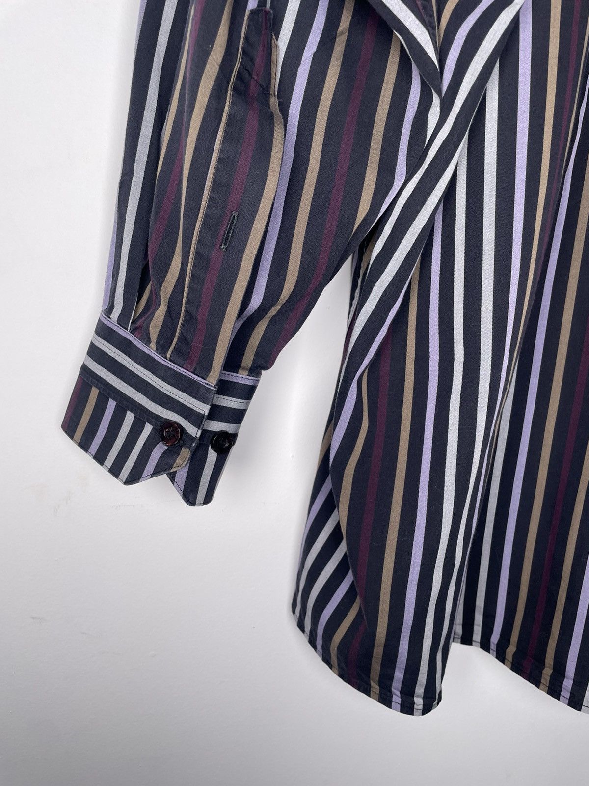 Other ABBA Italy 70s Stripe Disco Shirt XXL Size US XXL / EU 58 / 5 - 7 Thumbnail