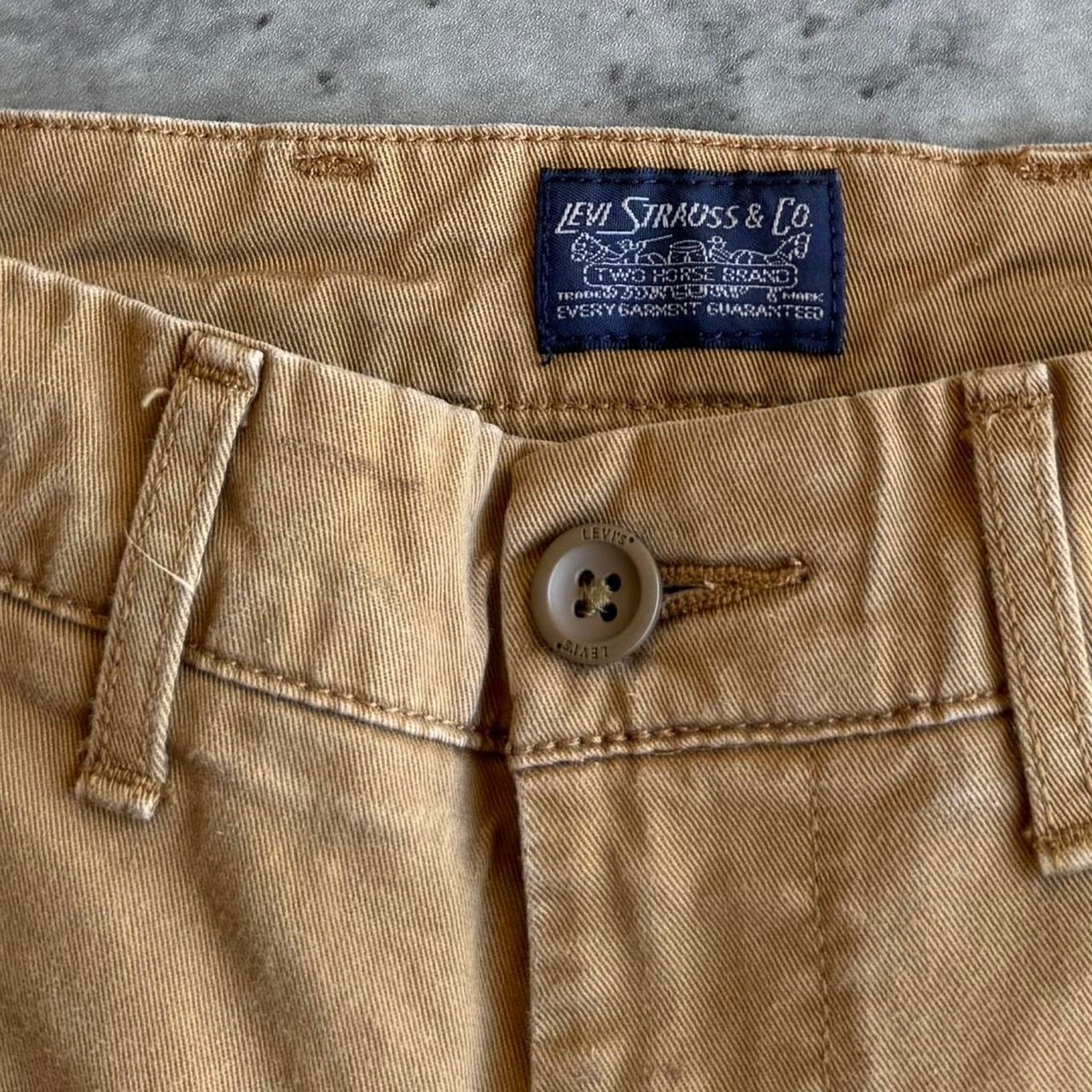 Levi's × Levi's Made & Crafted × Levi's Vintage Clothing Levi’s Tan Essential Chino Casual Pants Size US 32 / EU 48 - 4 Thumbnail