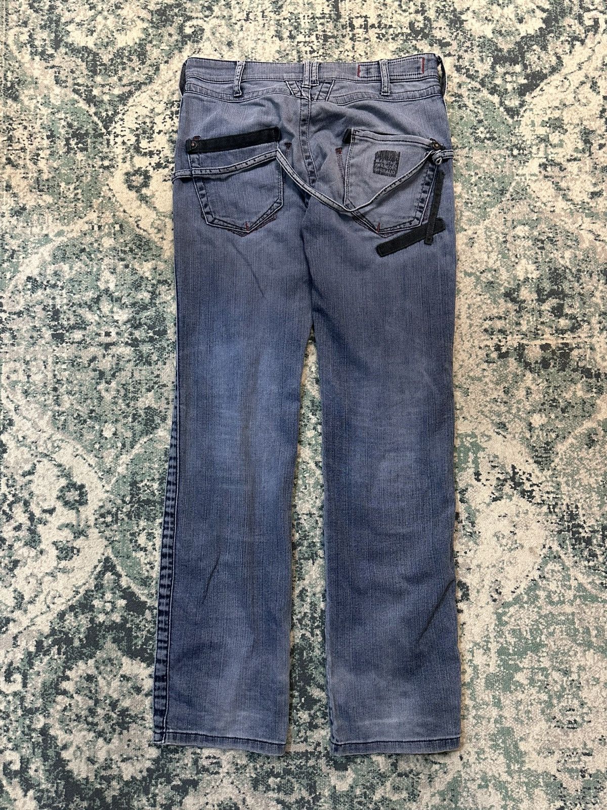 Marithe + Francois Girbaud Marithe Francois Girbaud Utility Denim Pant Size US 31 - 18 Thumbnail