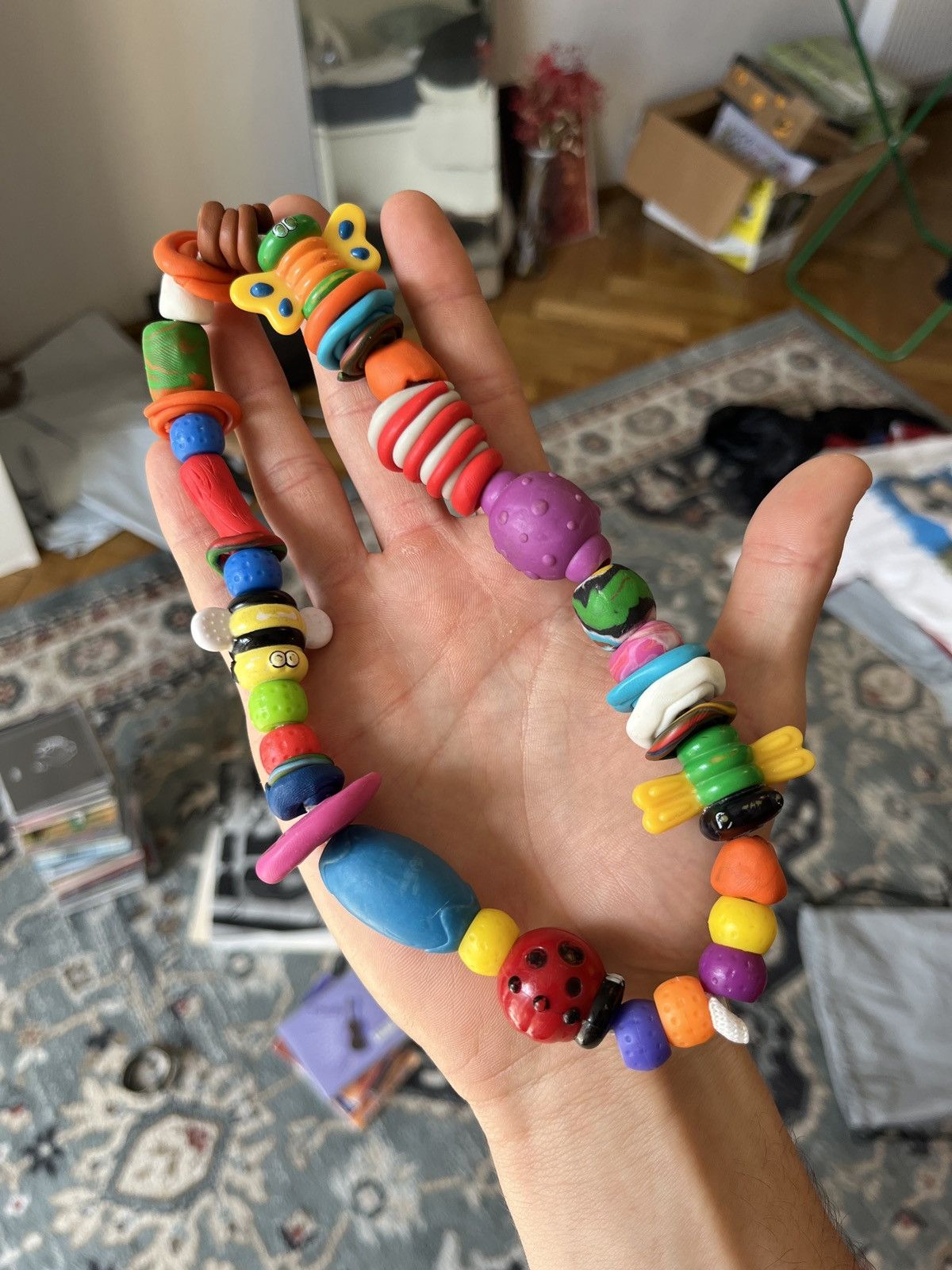 Other Multi color custom puffy chain retro Size ONE SIZE - 1 Thumbnail