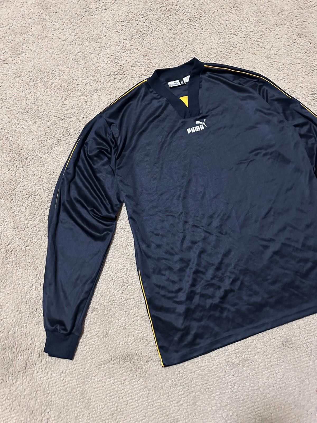 Puma VINTAGE PUMA 1990'S GOALKEEPER FOOTBALL SHIRT JERSEY SIZE XL Size US XL / EU 56 / 4 - 2 Thumbnail