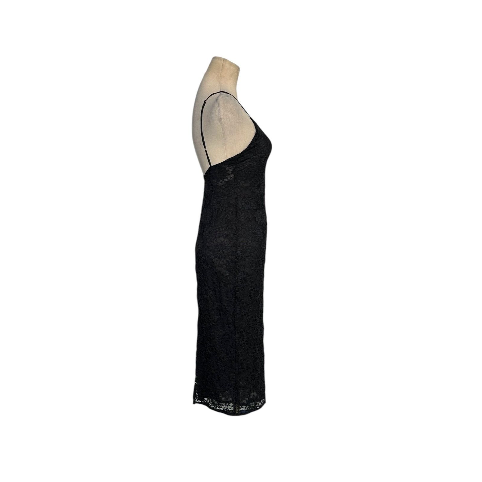 Urban Outfitters Out From Under black lace slip pencil dress size Small Size S / US 4 / IT 40 - 13 Thumbnail