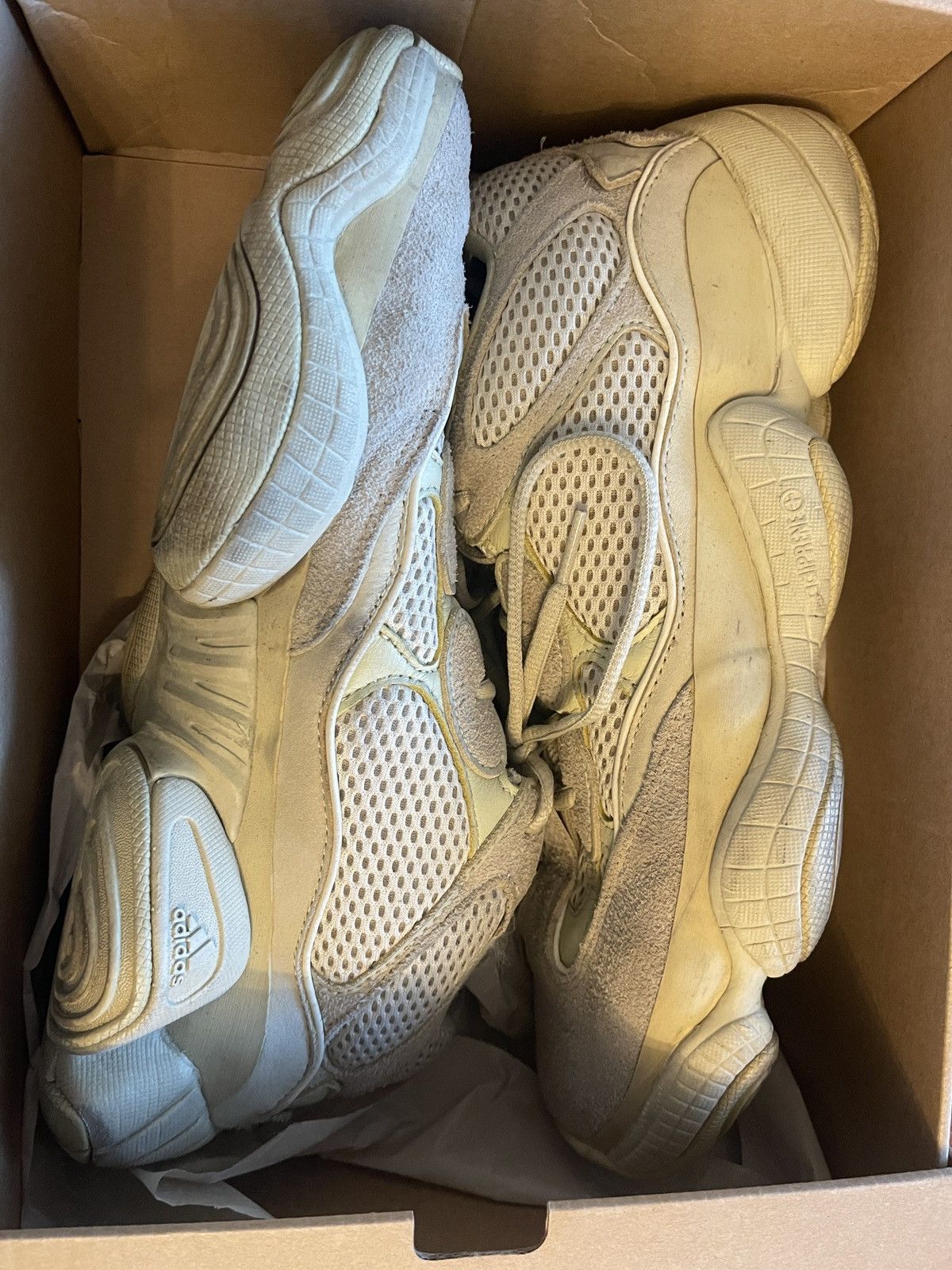 Yeezy Yeezy 500 DB2966 Super Moon Yellow 11 Size US 11 / EU 44 - 3 Thumbnail
