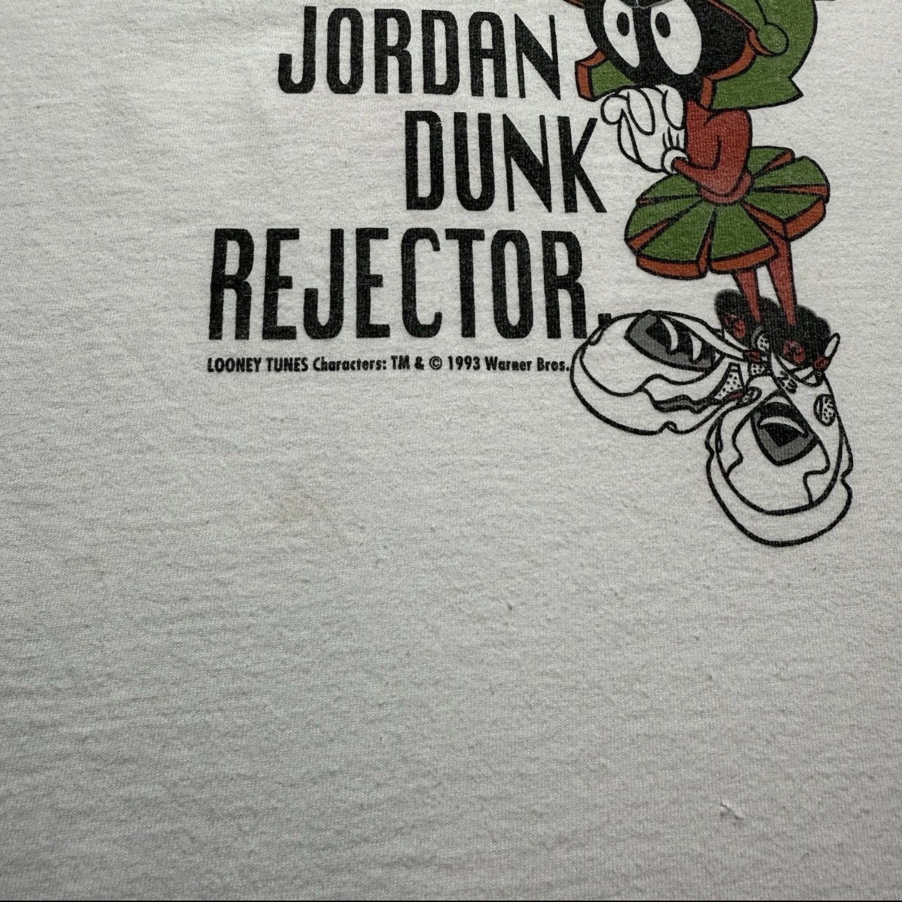 Nike Vintage 1993 Nike Marvin the Martian Tee Single Stitch M Size US M / EU 48-50 / 2 - 7 Thumbnail
