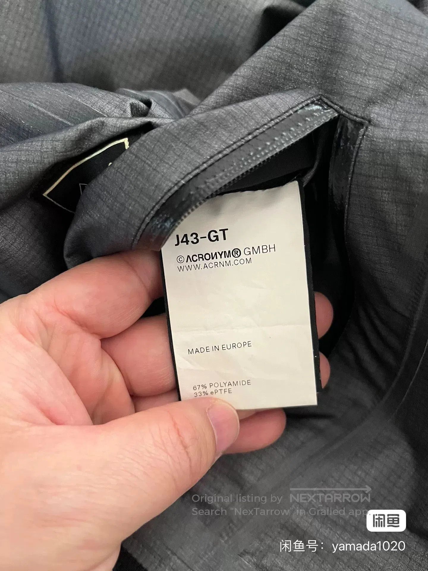 Acronym Acronym J43-GT Jacket Full Set. Size US M / EU 48-50 / 2 - 6 Thumbnail