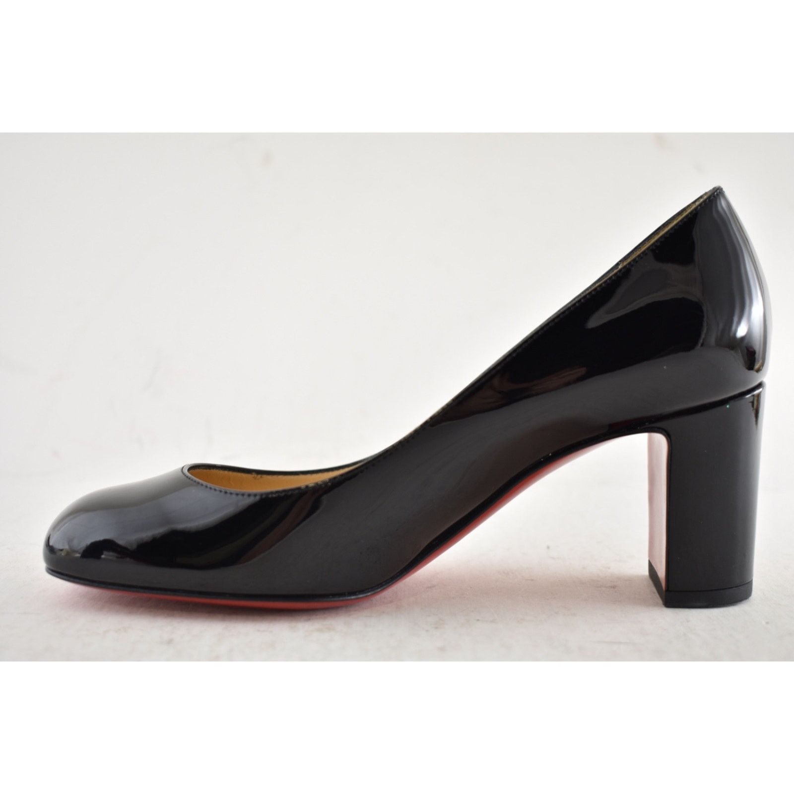 Christian Louboutin Christian Louboutin Cadrilla 70 Patent Block Heel Pump 35 Size US 5 / IT 35 - 11 Thumbnail