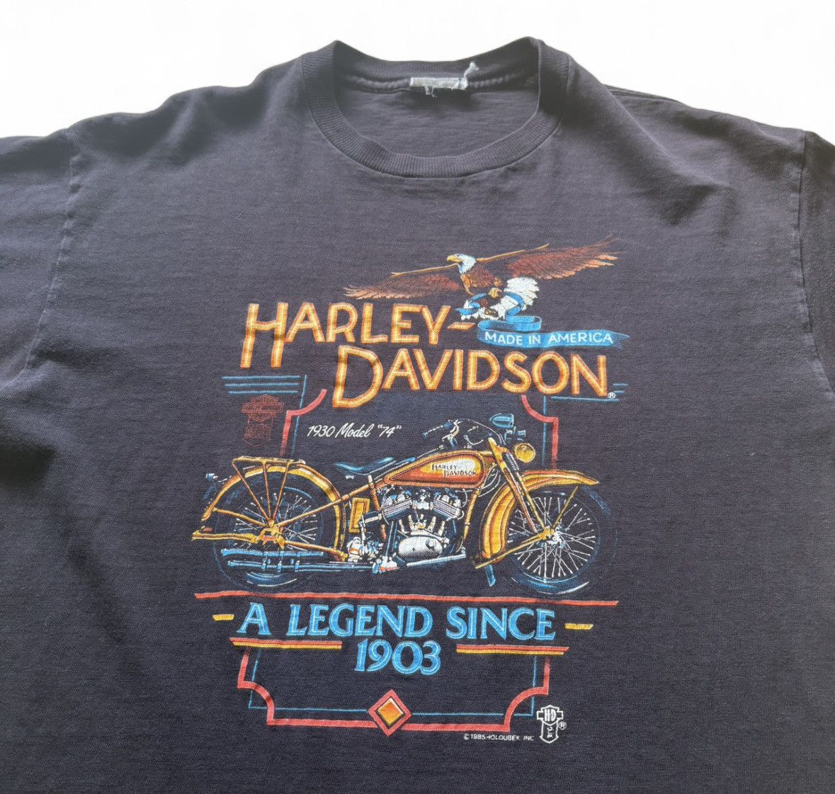 Harley Davidson 1985 Harley davidson tee Size US M / EU 48-50 / 2 - 3 Thumbnail