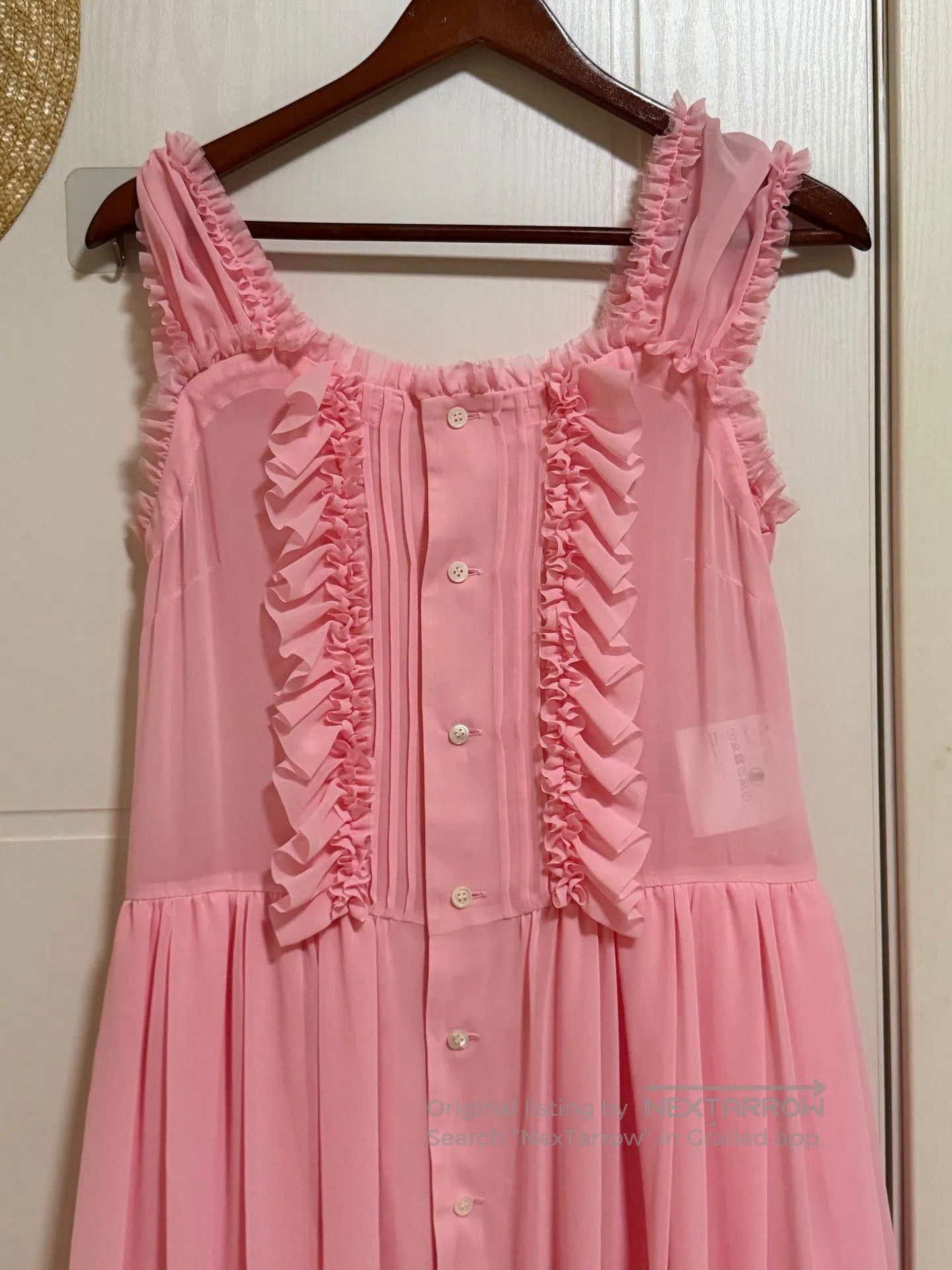 Comme des Garcons Girl CDG Girl 22SS Pink Slip Dress. Size S / US 4 / IT 40 - 2 Thumbnail