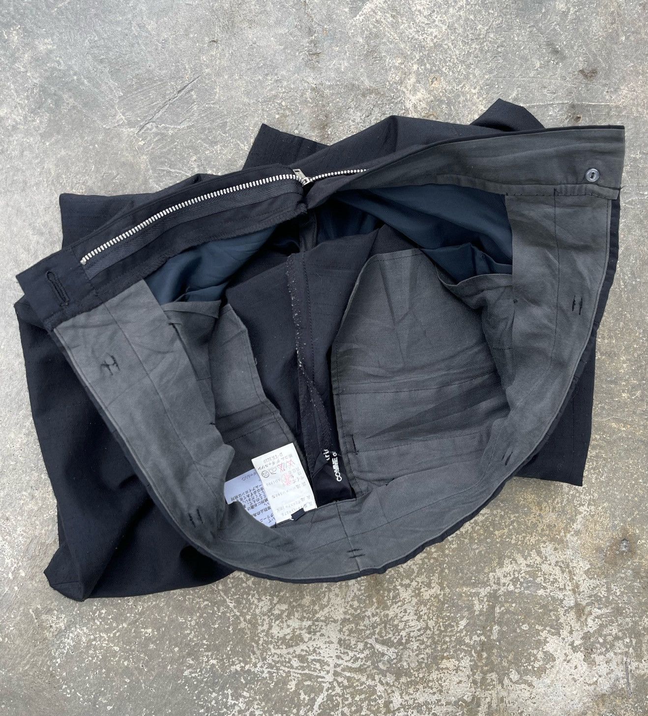 Comme des Garcons Homme Plus × Rei Kawakubo × Tricot Comme des Garcons 🔥AD1990 COMME des GARCONS tricot Women Pants Size 25" / US 0 / IT 36 - 16 Thumbnail