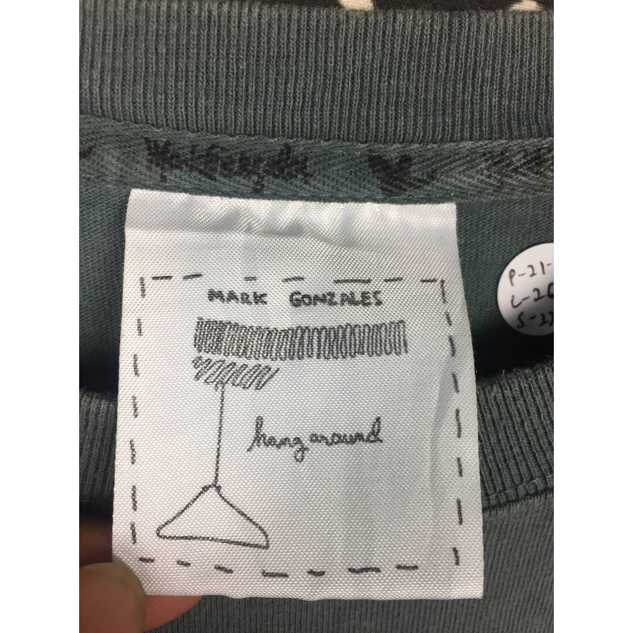 Vintage Mark Gonzales A Poet At Home Work Long Sleeve Skate Tee Size US L / EU 52-54 / 3 - 10 Thumbnail