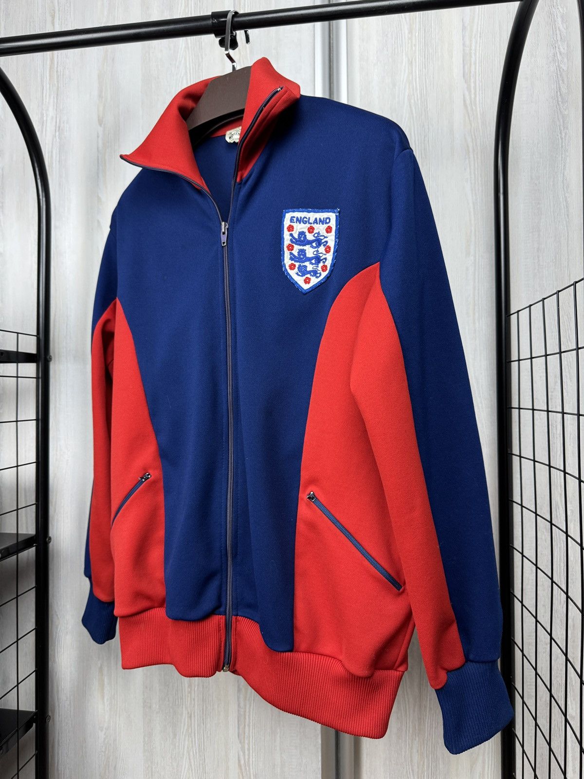 Vintage Vintage 70s 80s JCPenney Lewis’s England Team soccer jacket Size US L / EU 52-54 / 3 - 3 Thumbnail