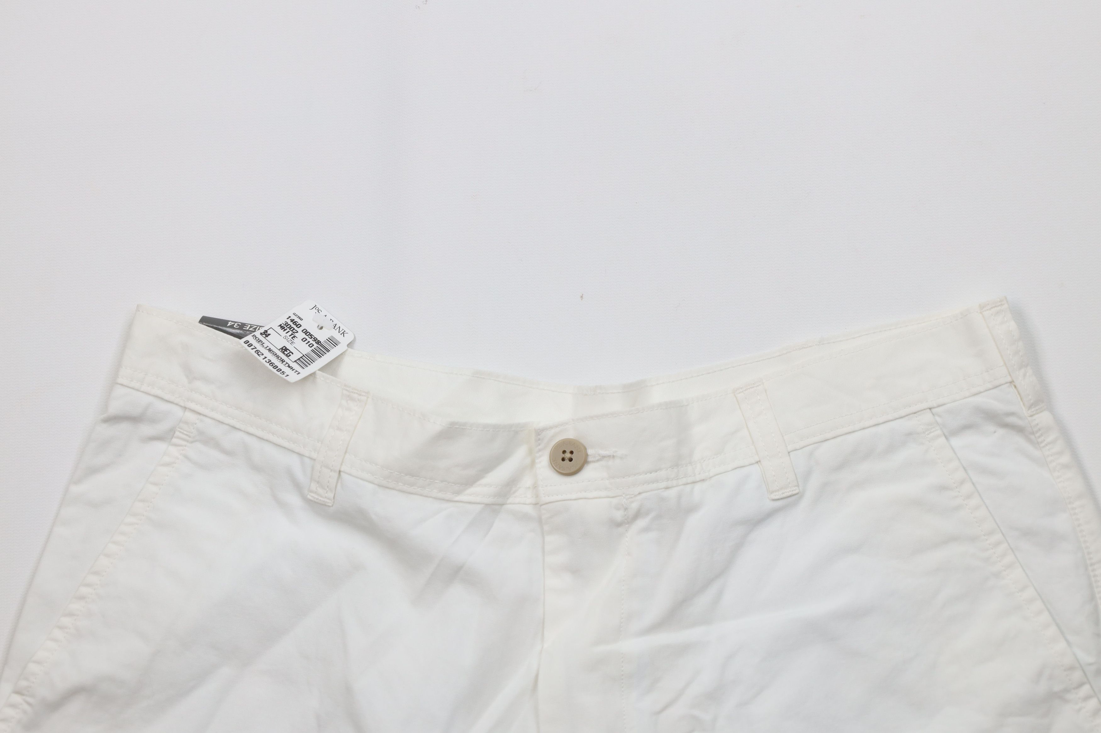 Jos. A. Bank Deadstock Vintage Y2K Jos A Bank Chino Shorts White Cotton Size US 34 / EU 50 - 2 Thumbnail