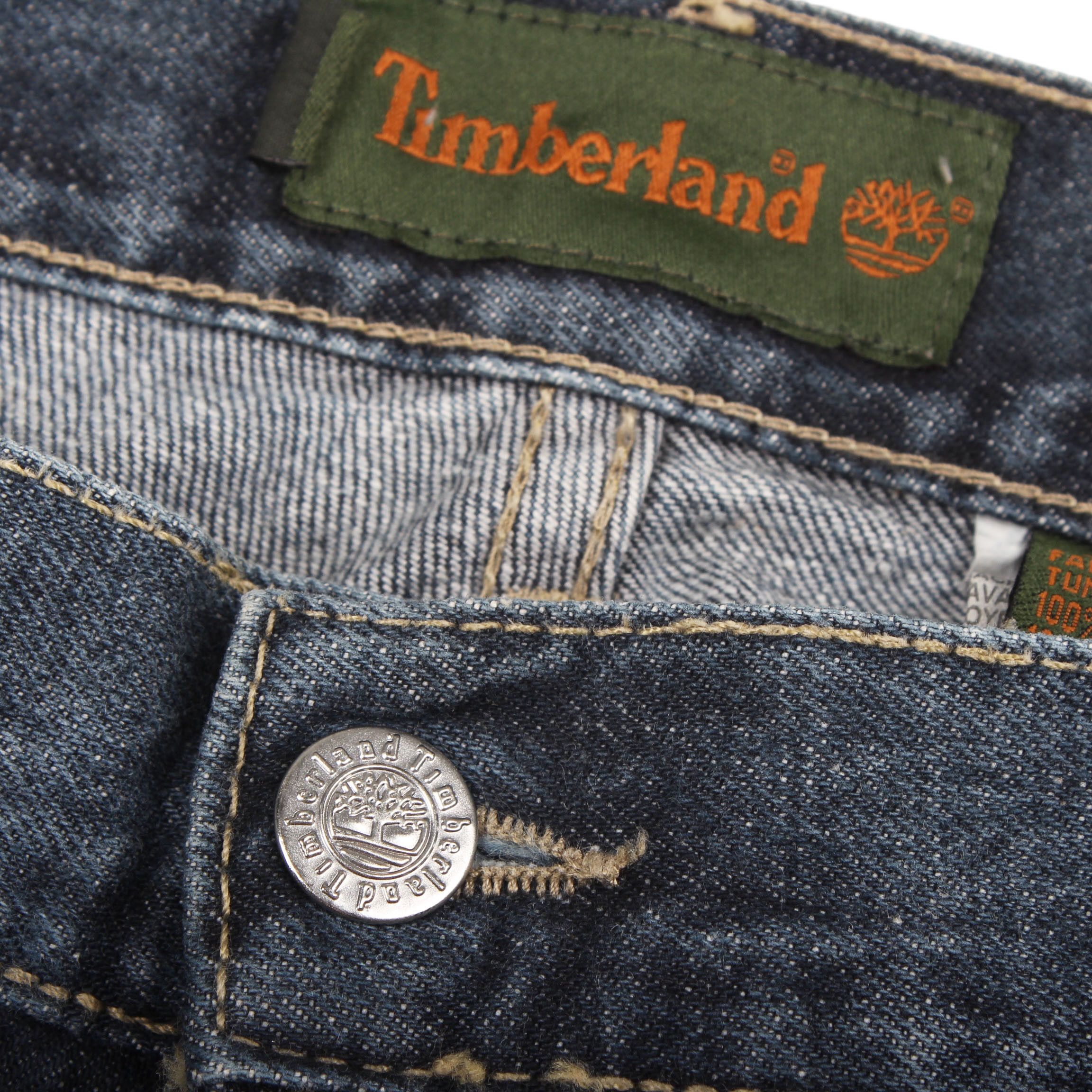 Jean × Timberland × Vintage Vintage Y2K Timberland Jeans Size W 36in Size US 36 / EU 52 - 7 Thumbnail