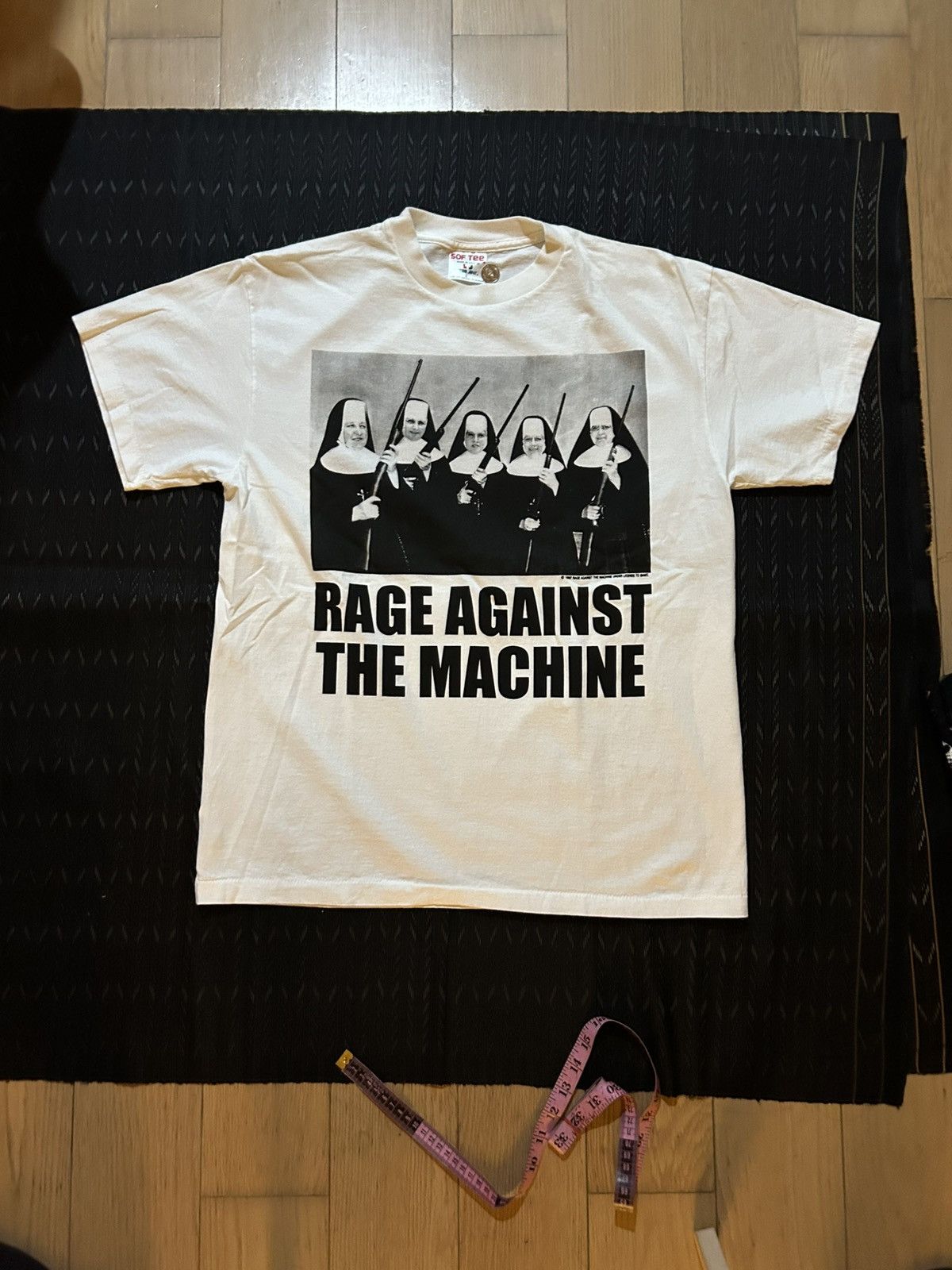 【5/9迄限定SALE】90s rage against the machine 90'S RAGE Against THE MACHINE Xl Giant Green Ratm Original