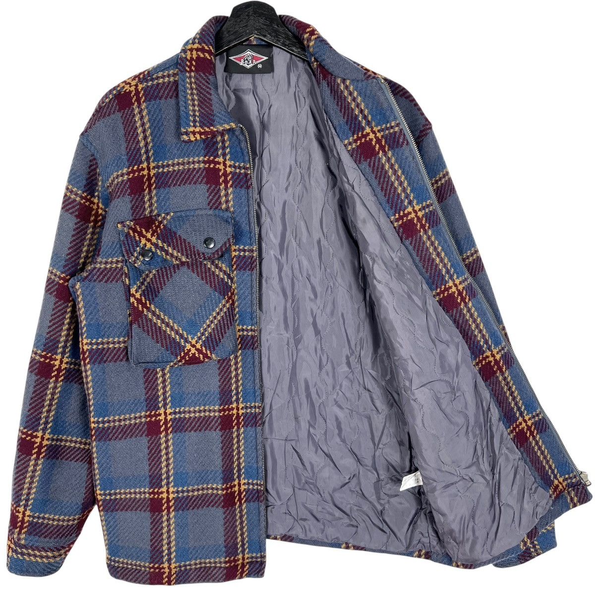 Ron Jon Surf Shop Surf Bear Flannel Zipper Jacket Size US M / EU 48-50 / 2 - 5 Thumbnail