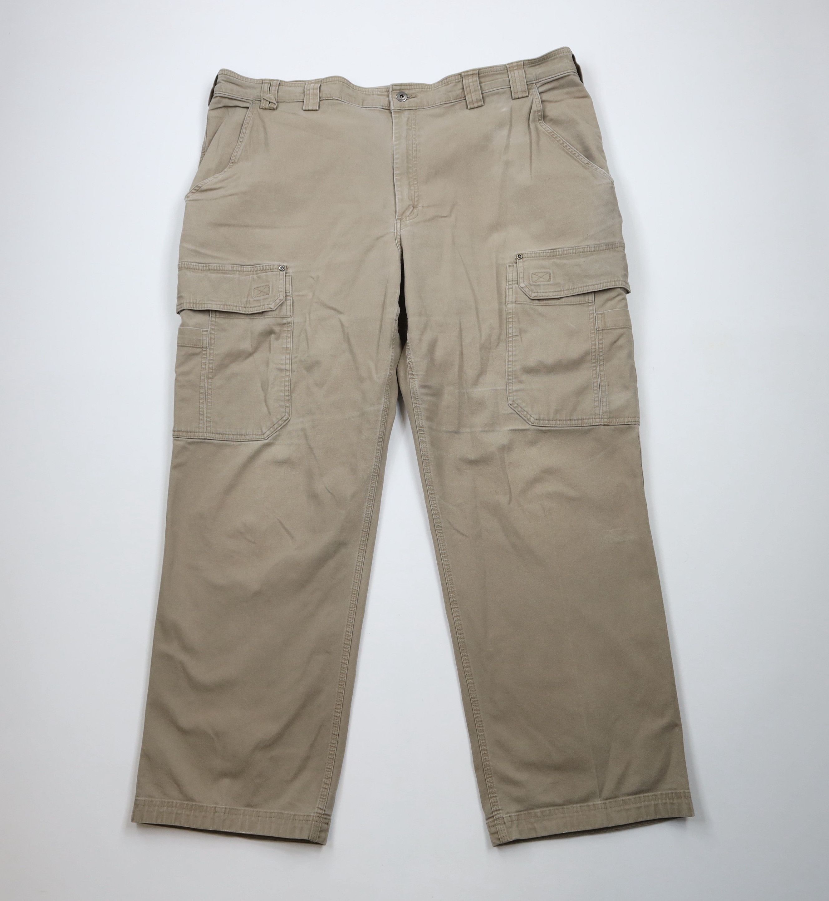 Duluth Trading Company × Vintage Duluth Trading Co Flex Fire Hose Wide Leg Cargo Pants Size US 44 / EU 60 - 1 Thumbnail
