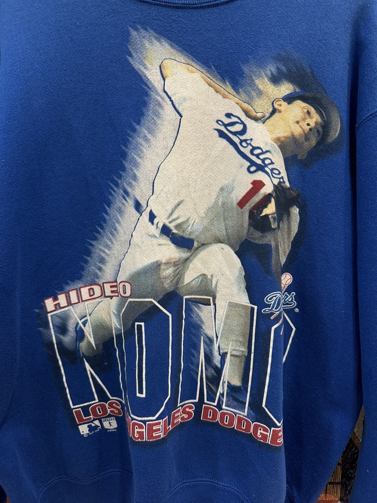 Other Vintage MLB Hideo Nomo La Dodgers Sweatshirt Size US L / EU 52-54 / 3 - 2 Thumbnail